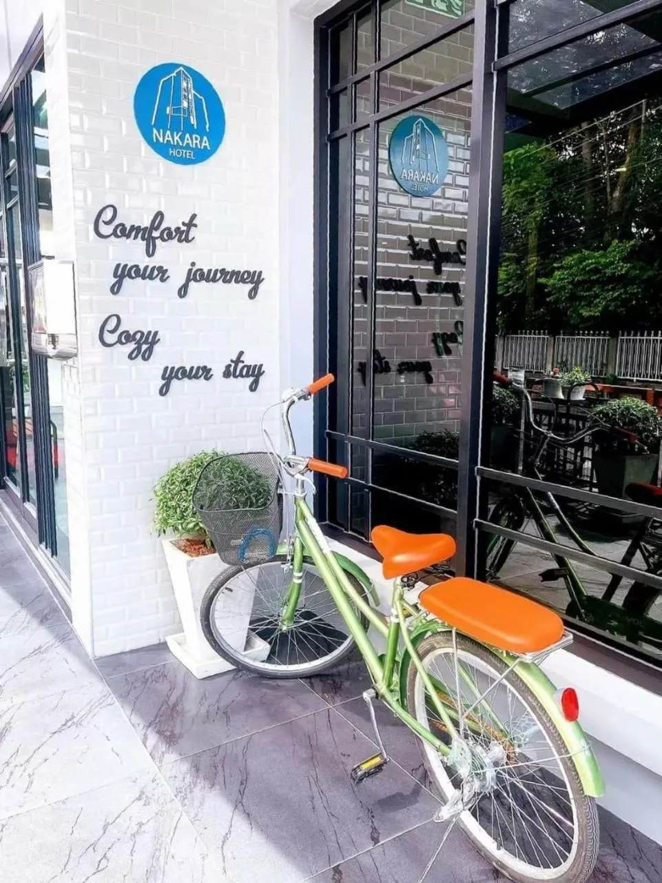 Cycling in Nakara Hotel, Ubon Ratchathani