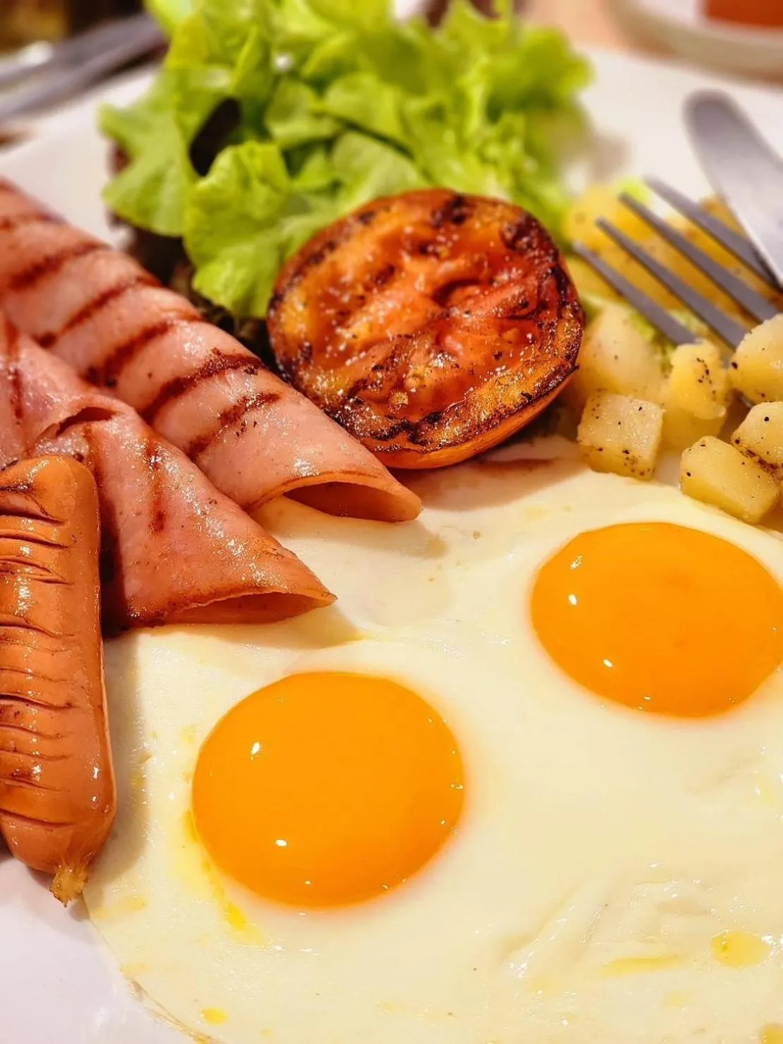 Breakfast in Nakara Hotel, Ubon Ratchathani