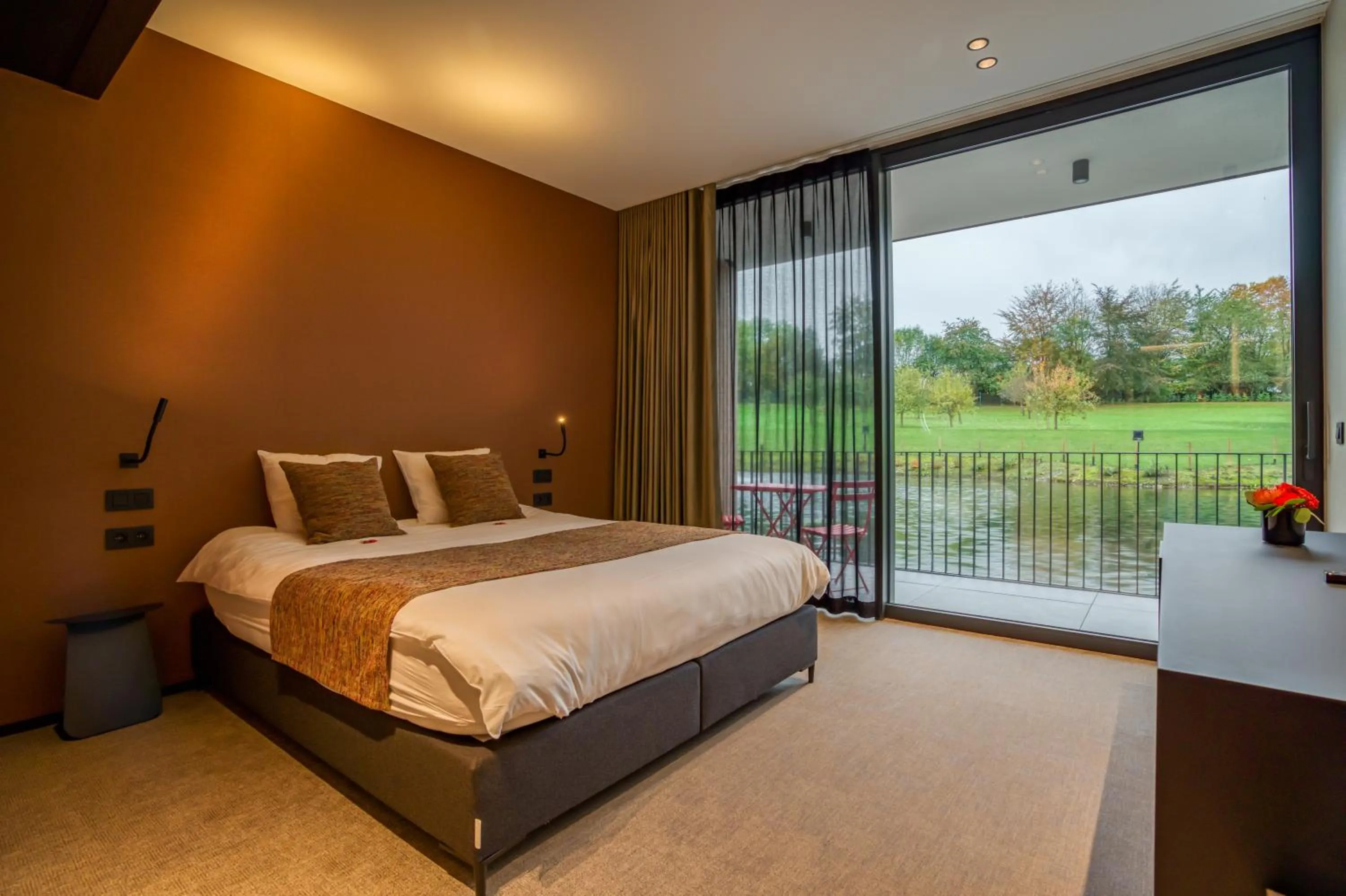 Bed in Aux Etangs - Hôtel