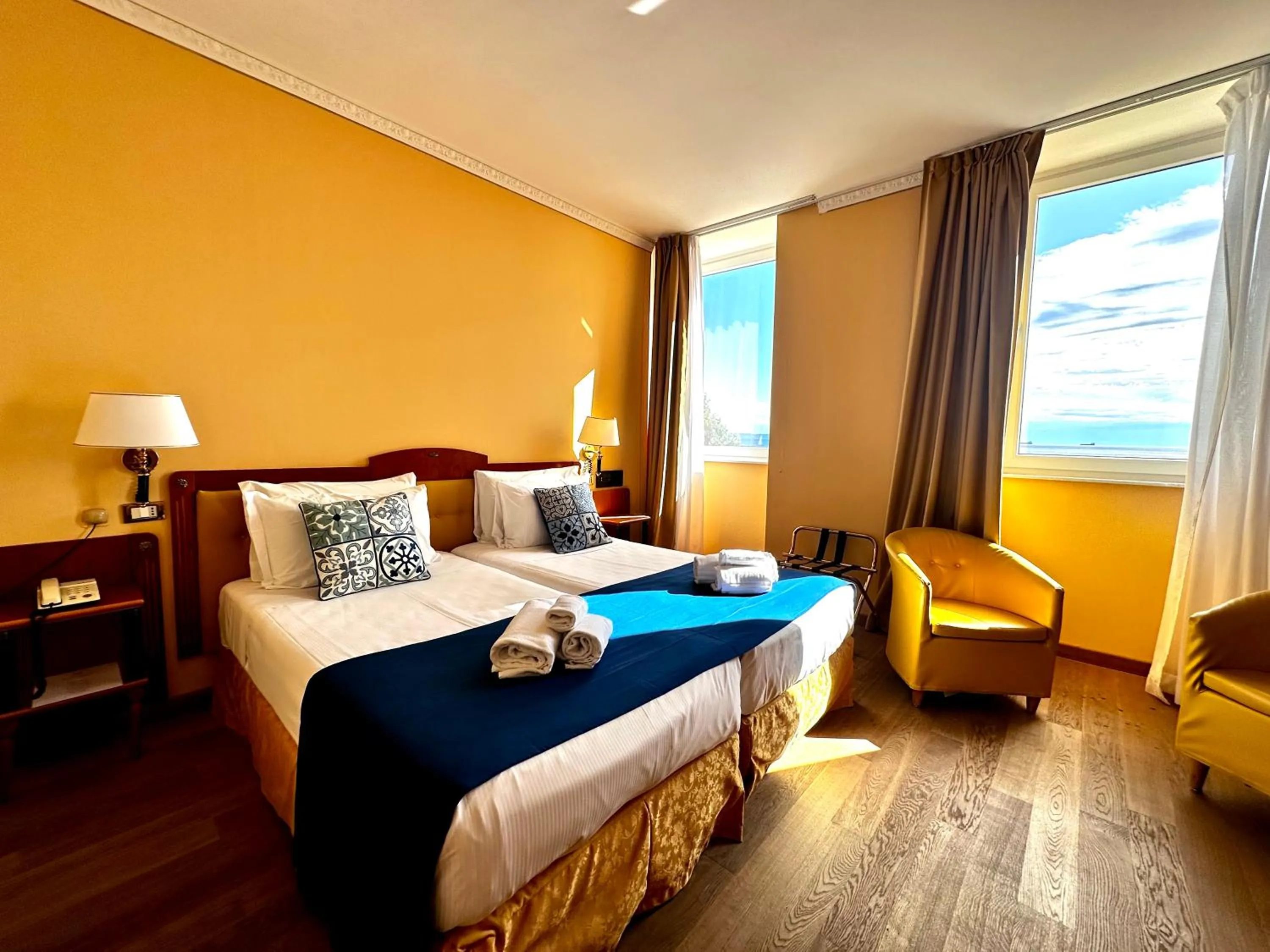 Bed in Greif Hotel & Spa