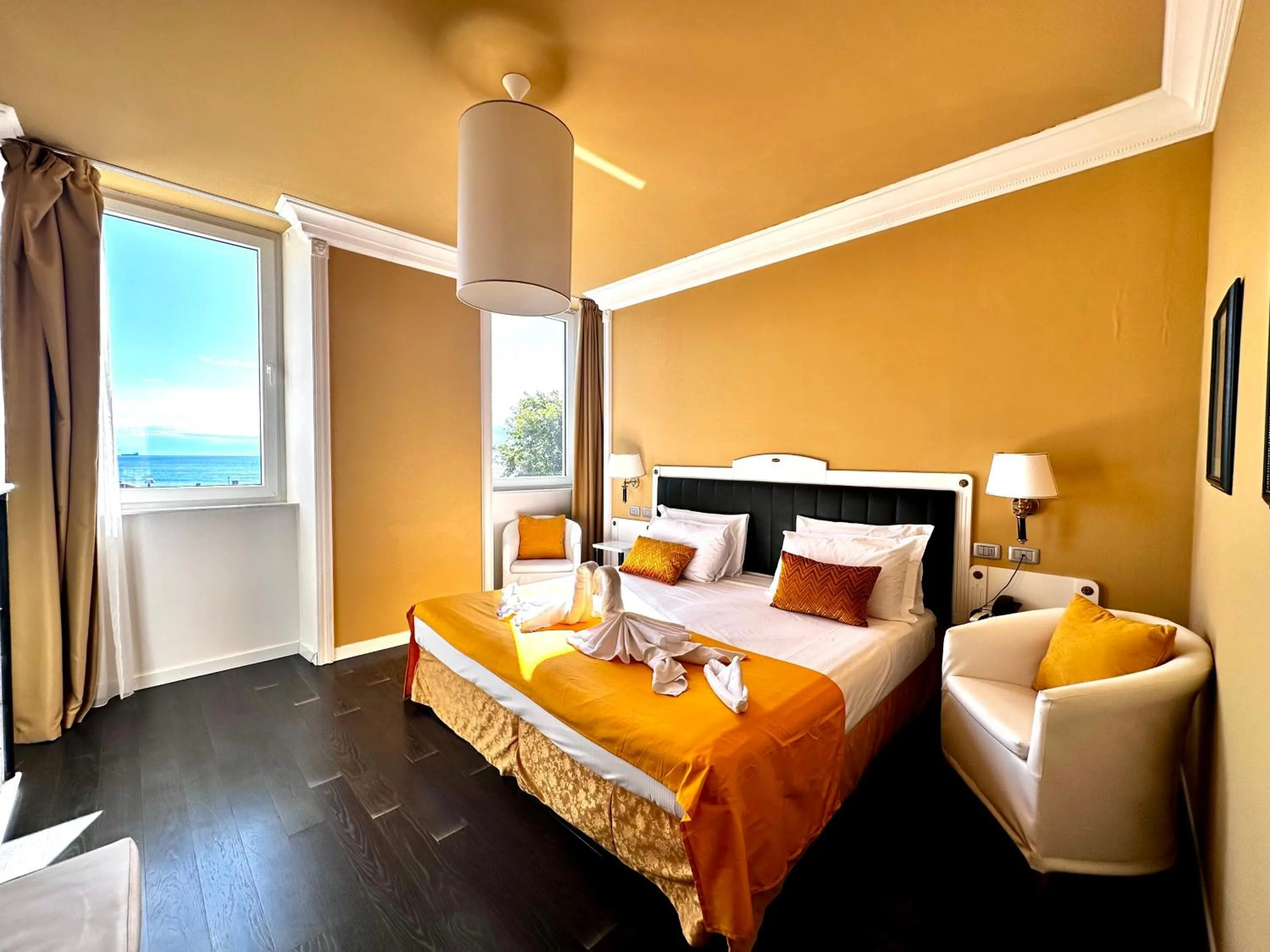 Deluxe Double Room with Sea View in Greif Hotel & Spa