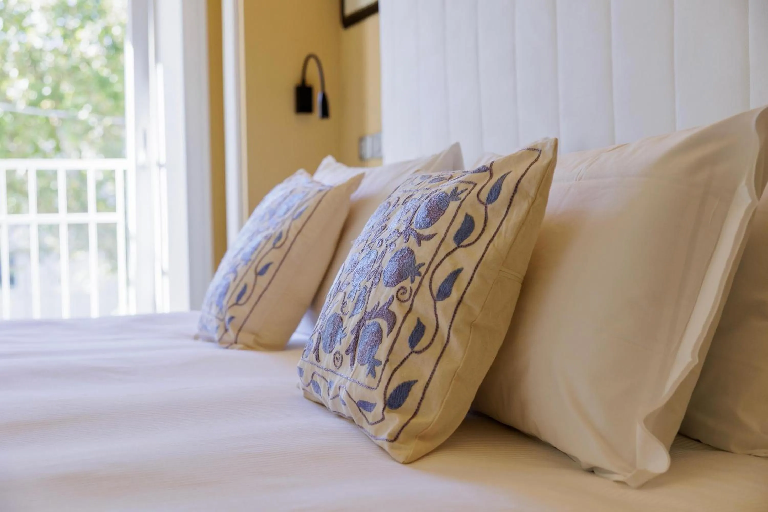 Bed in Greif Hotel & Spa