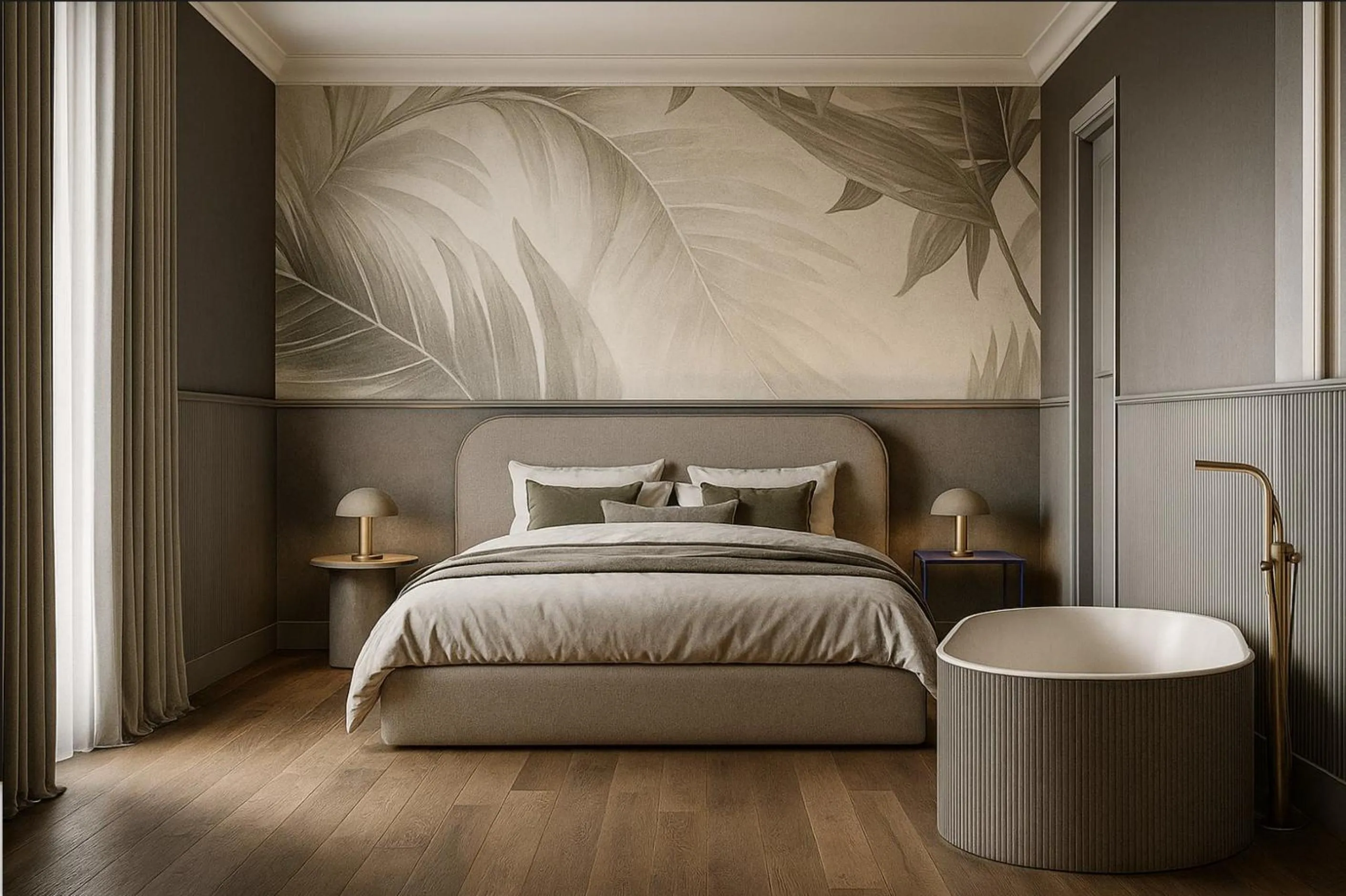 Bed in Greif Hotel & Spa