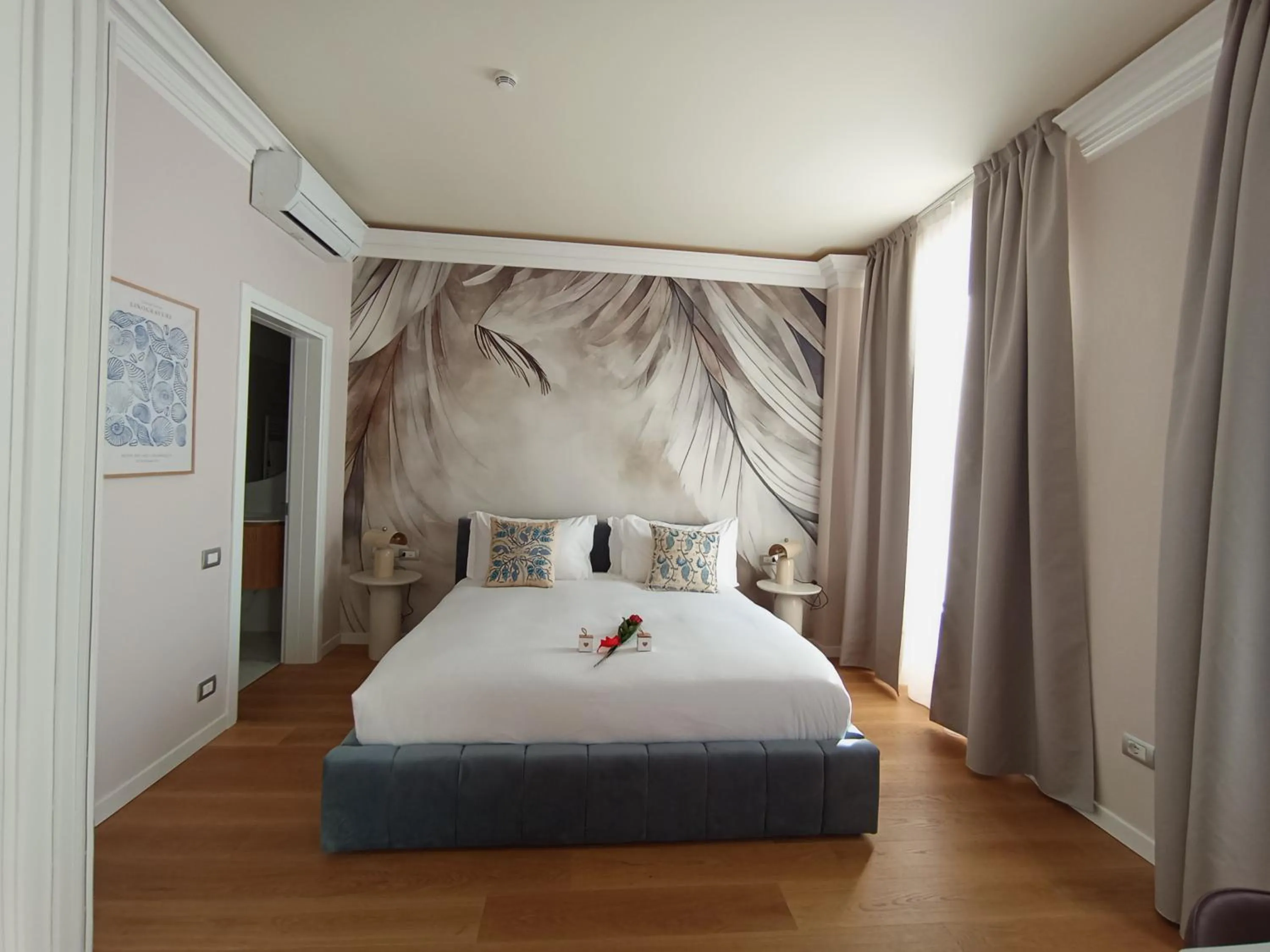 Bed in Greif Hotel & Spa