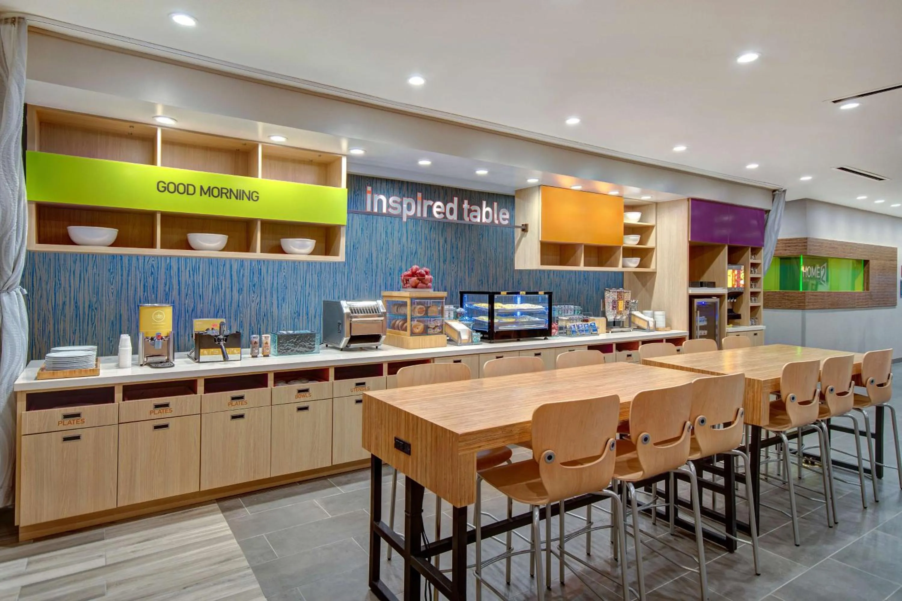 Breakfast in Home2 Suites By Hilton Burleson