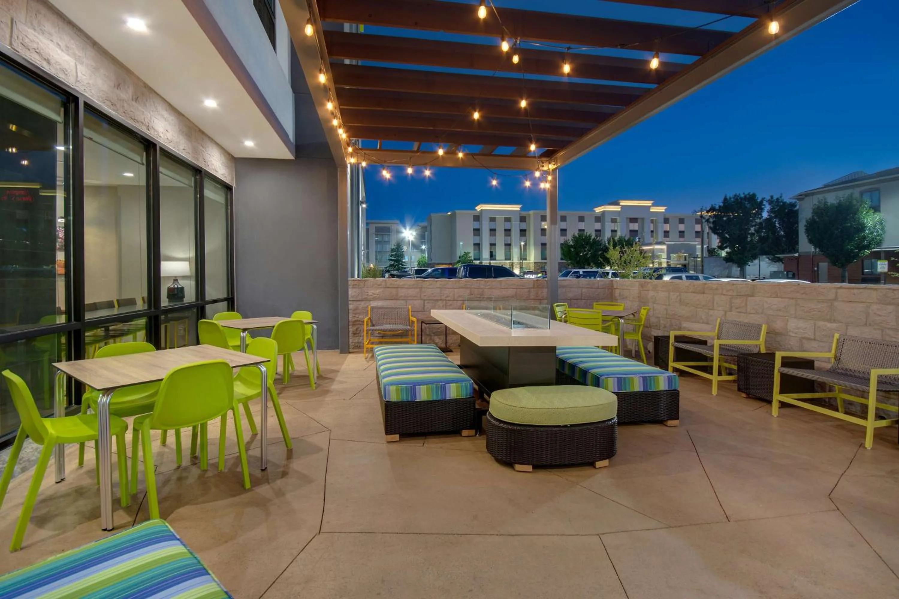Patio in Home2 Suites By Hilton Burleson
