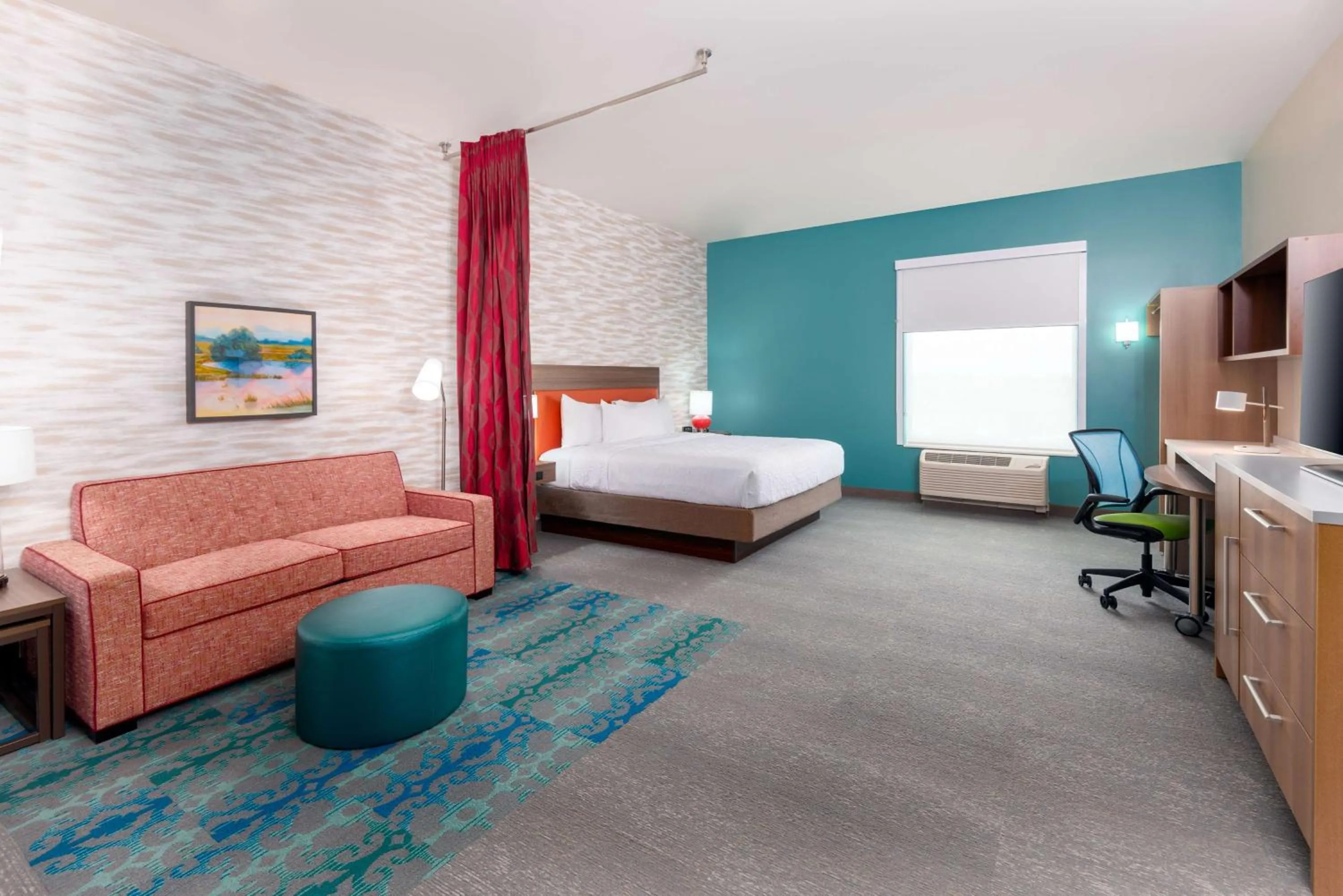 Bedroom, Bed in Home2 Suites By Hilton Wildwood The Villages
