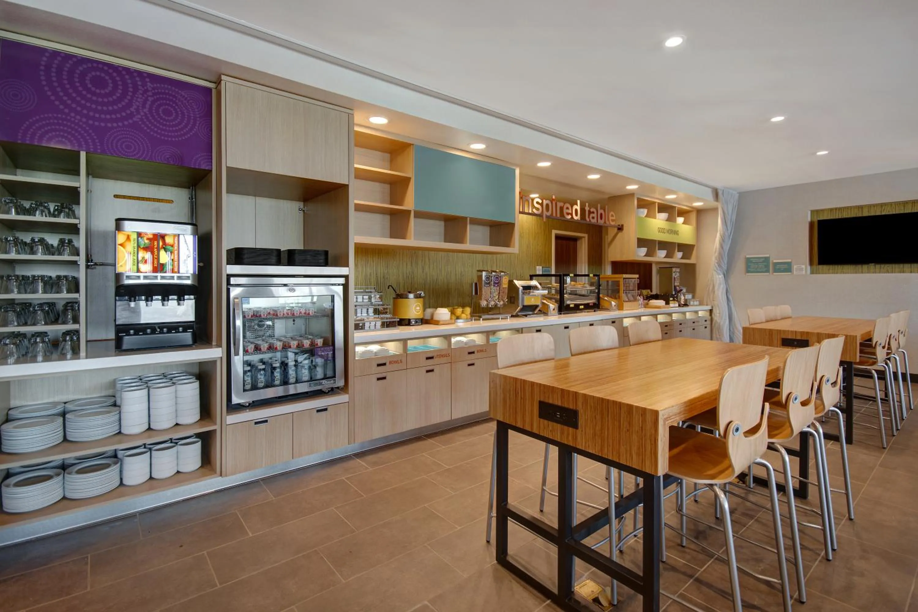 Breakfast in Home2 Suites By Hilton Garden Grove