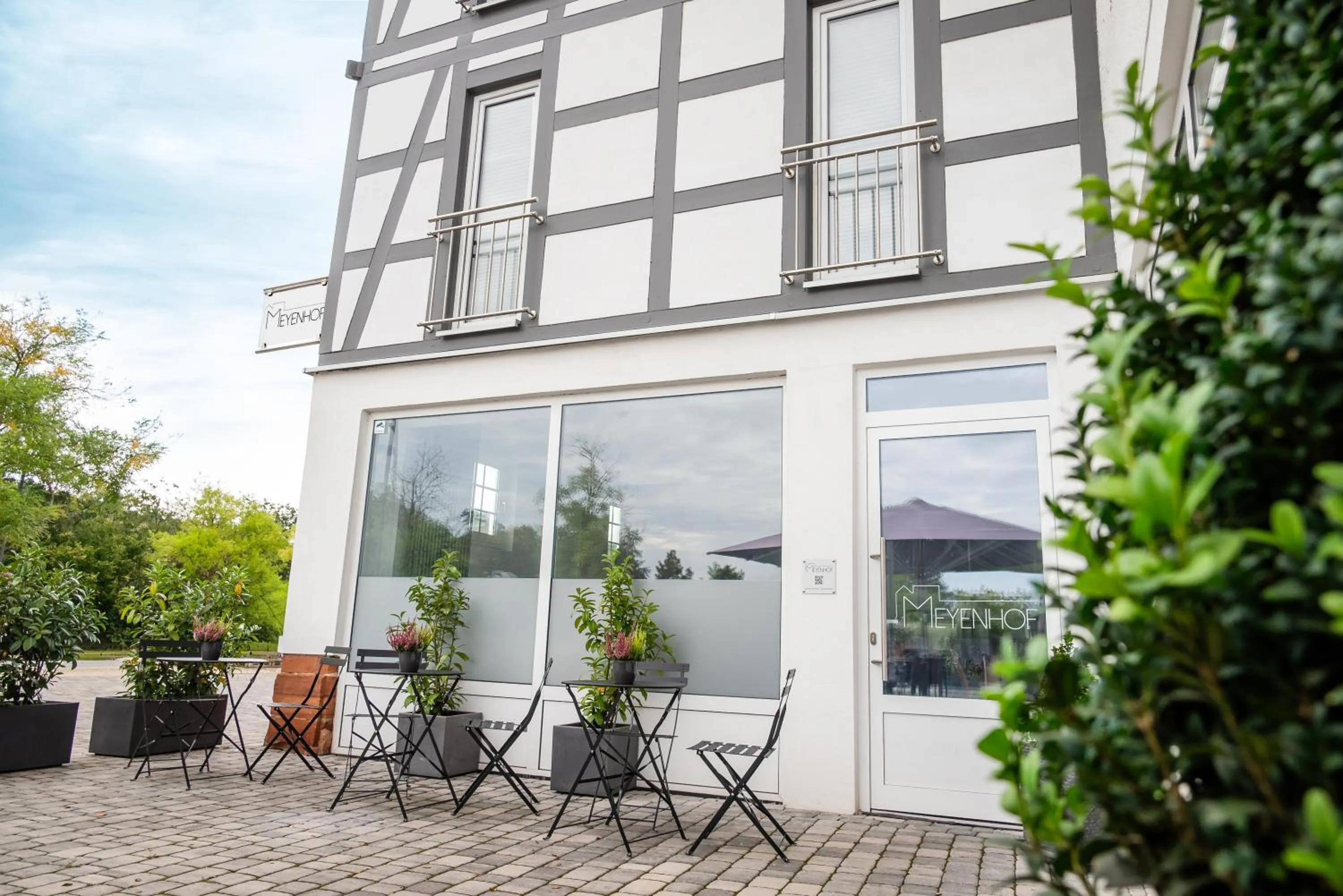 Property building in Hotel Apartment Ferienwohnung Meyenhof Frankenberg Eder