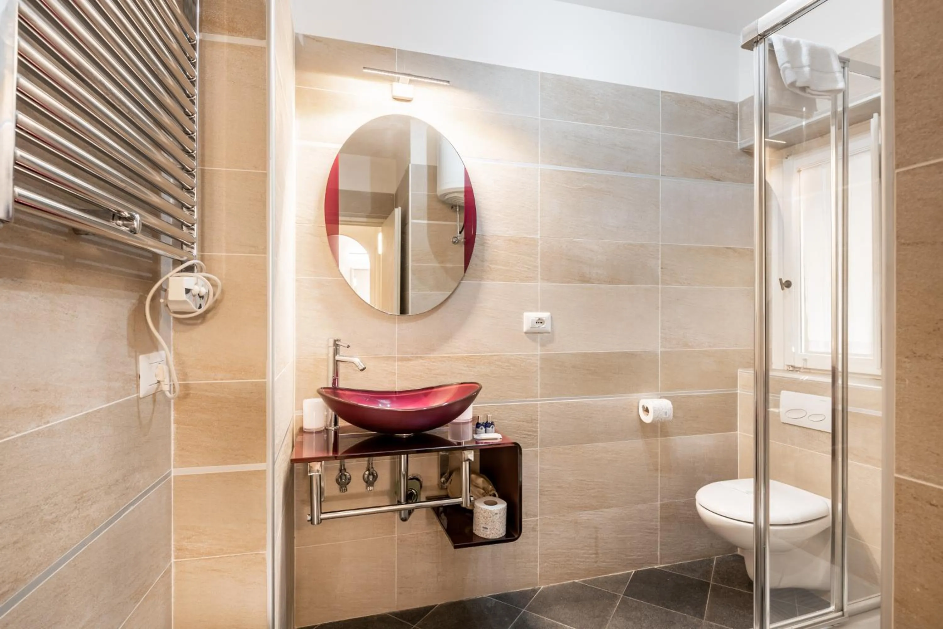 Bathroom in GuestHost - Torre dei Giudi apartments