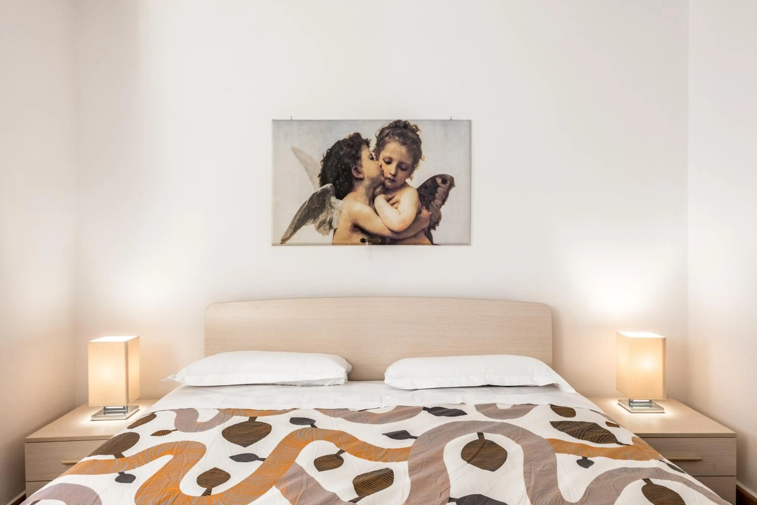 Bedroom, Bed in GuestHost - Torre dei Giudi apartments