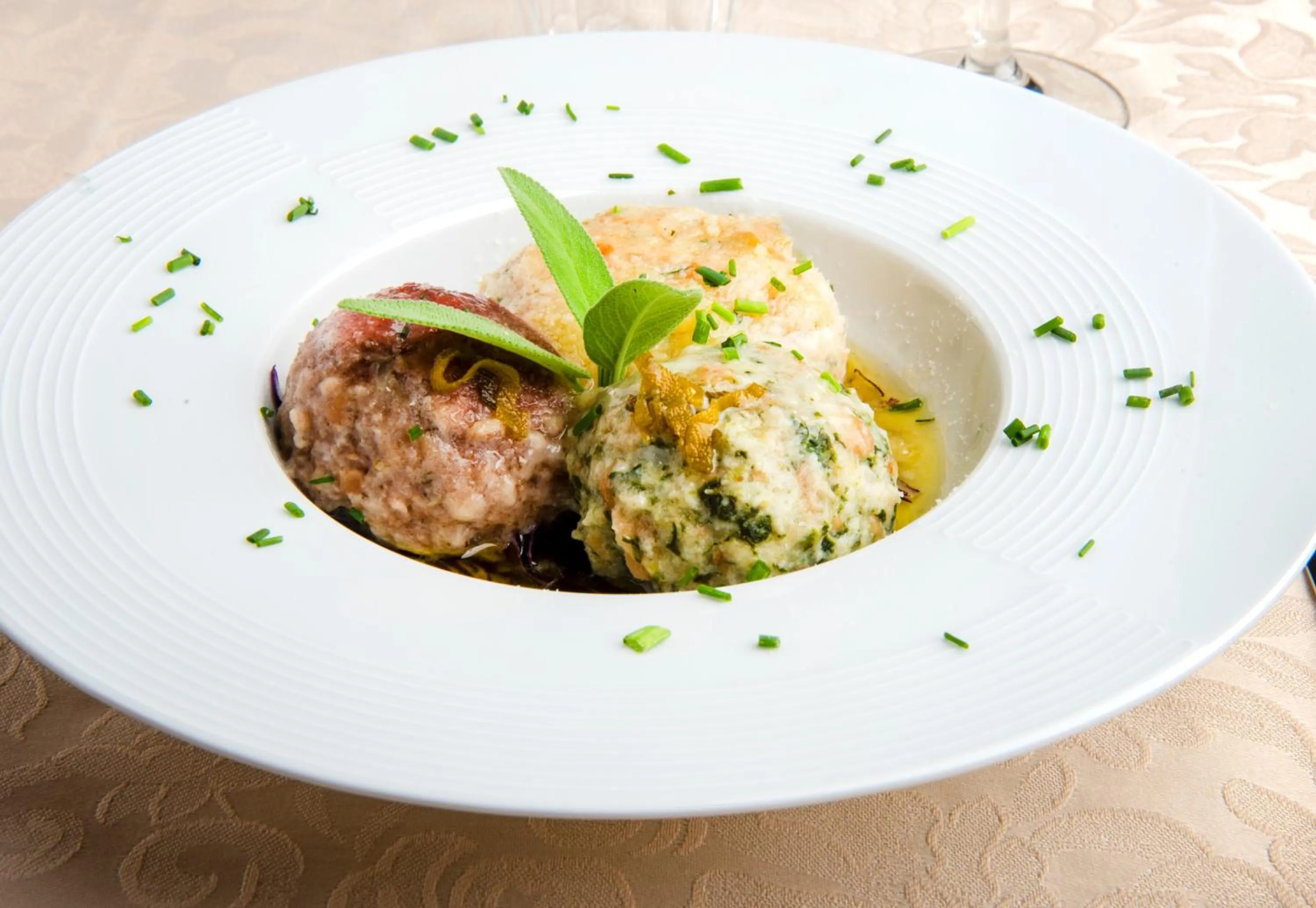 Food close-up in Hotel Chrys