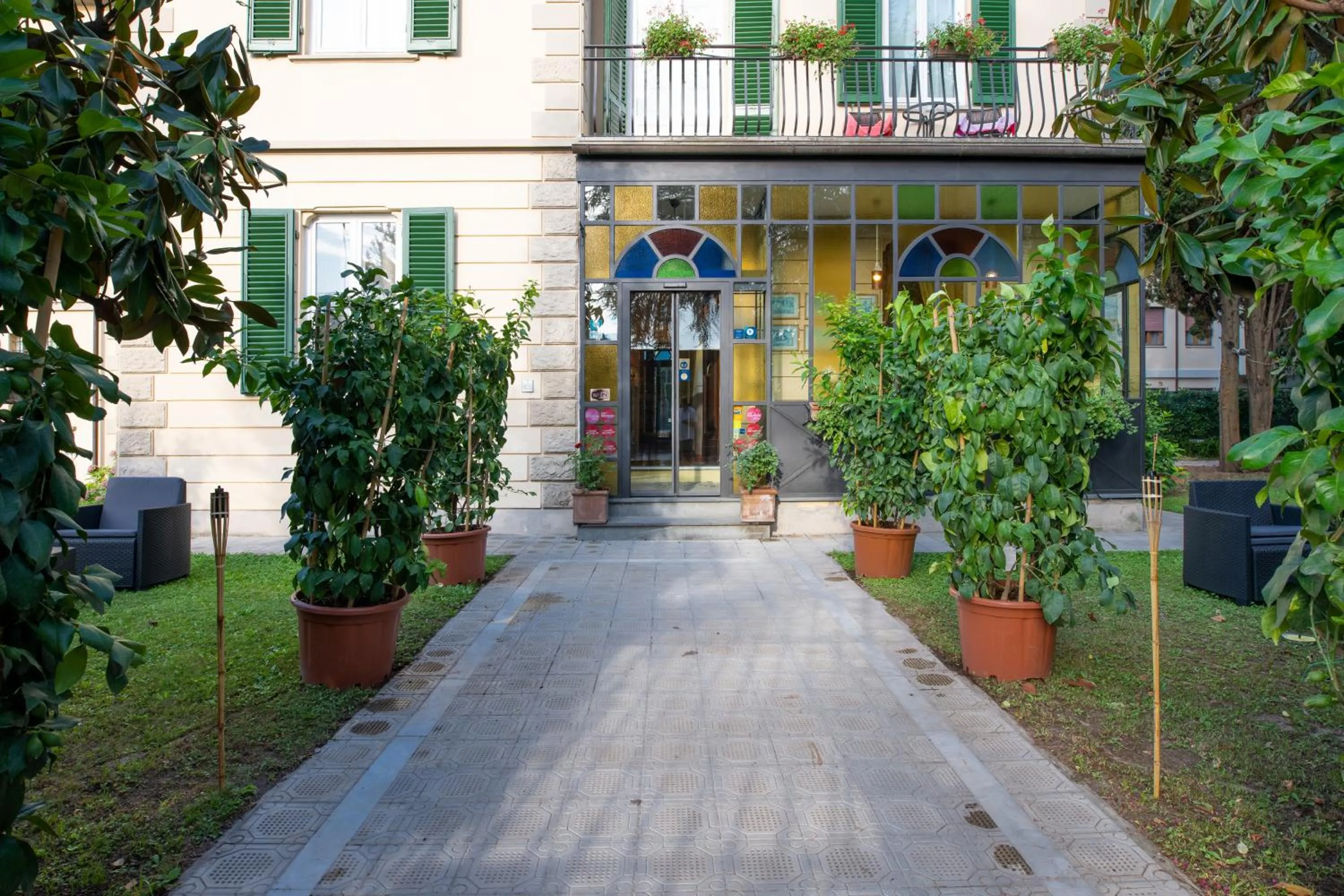 Facade/entrance in Villa Romantica Wellness & SPA