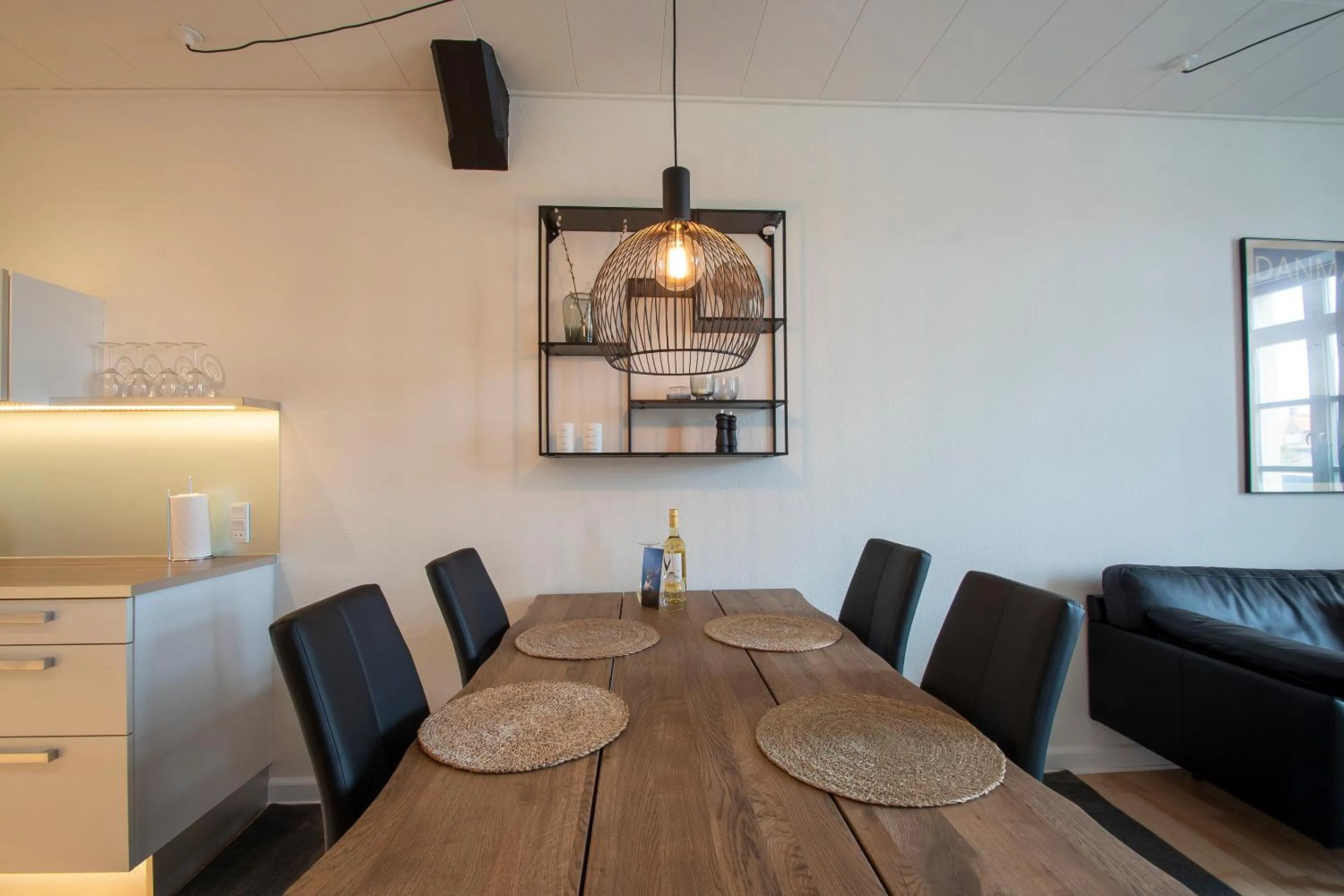 Dining area in Central City Apartment