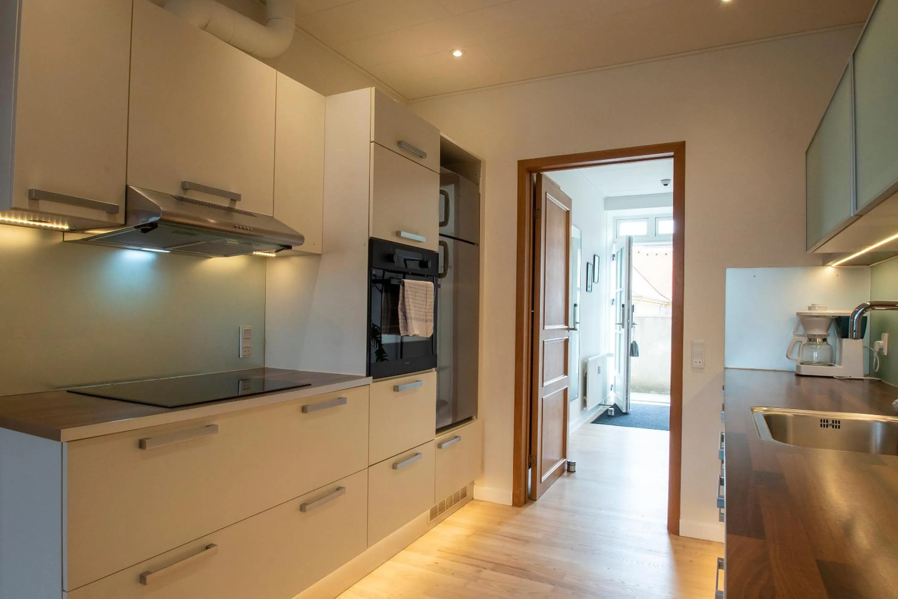 kitchen in Central City Apartment