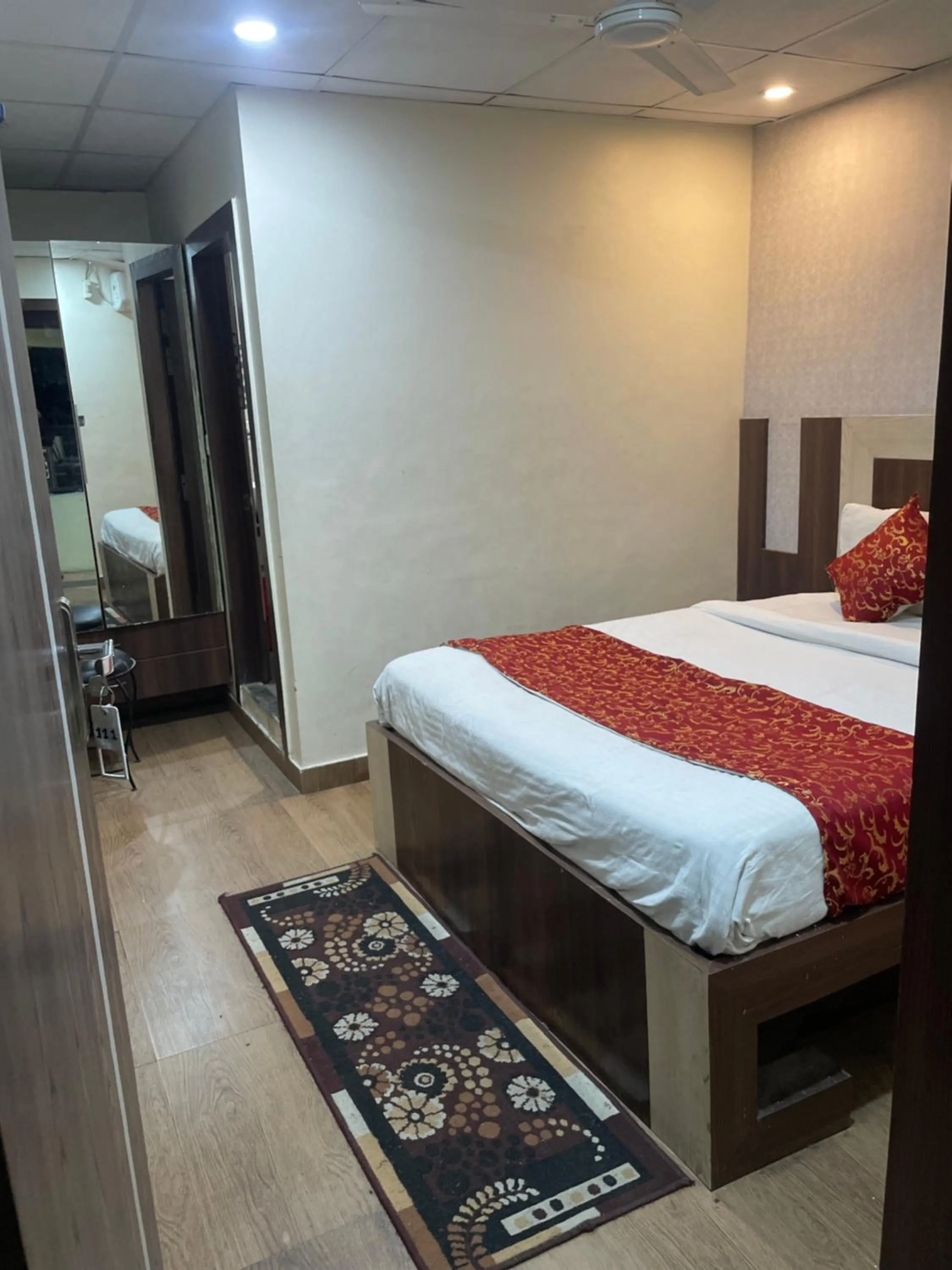 Bed in Hotel hari palace