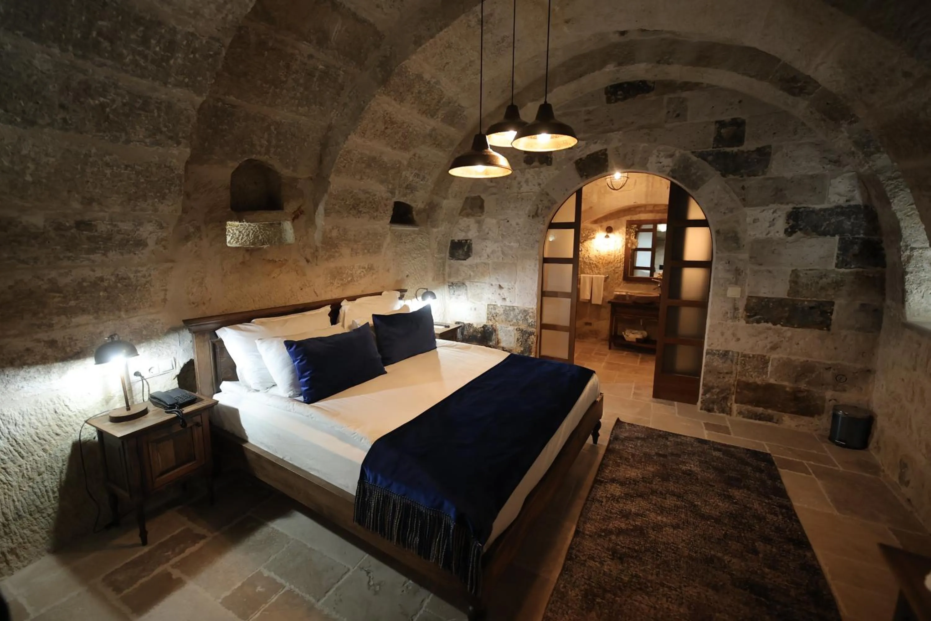 Bedroom, Bed in Ürgüp Cave Suites