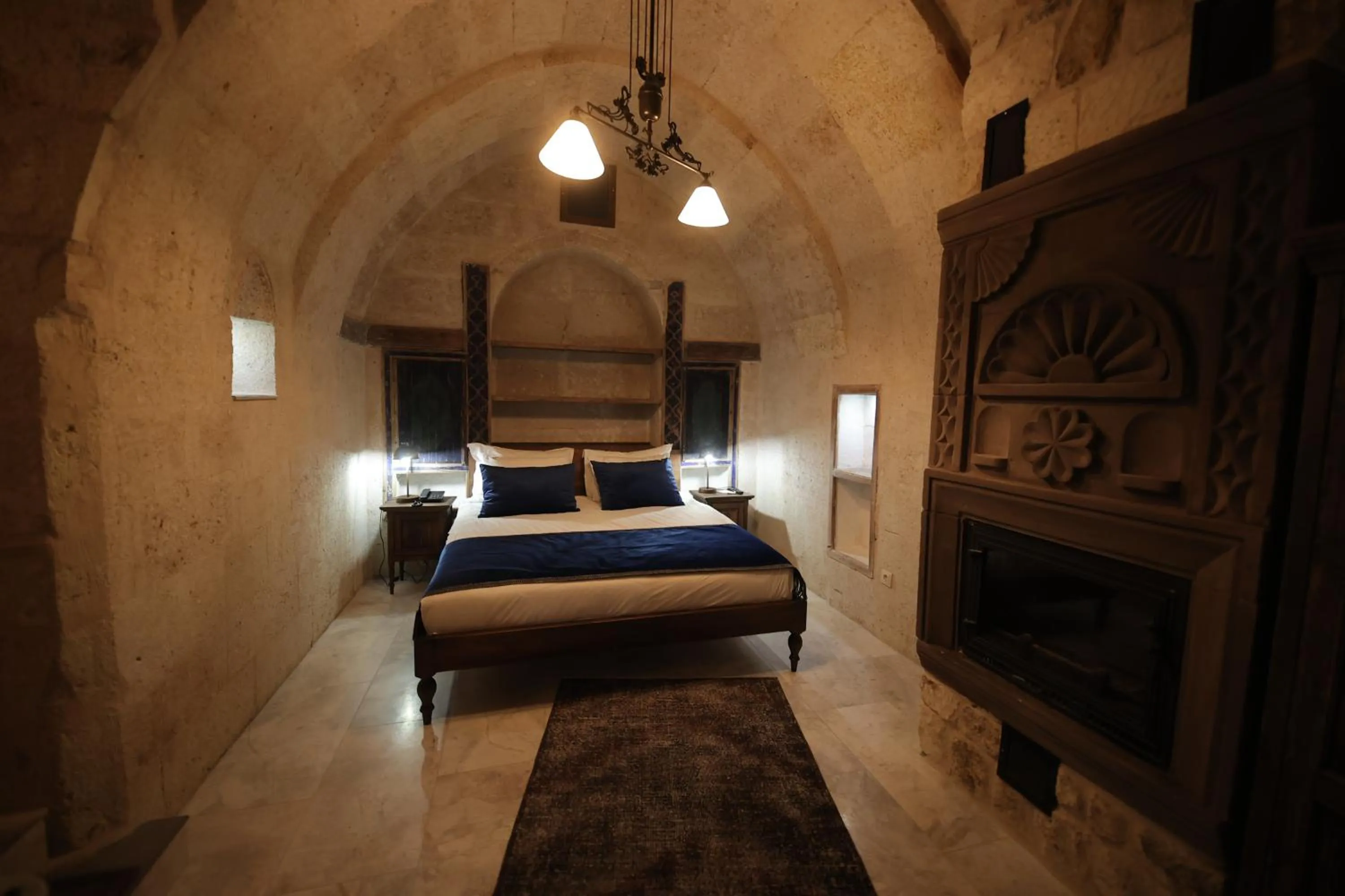 Bedroom, Bed in Ürgüp Cave Suites