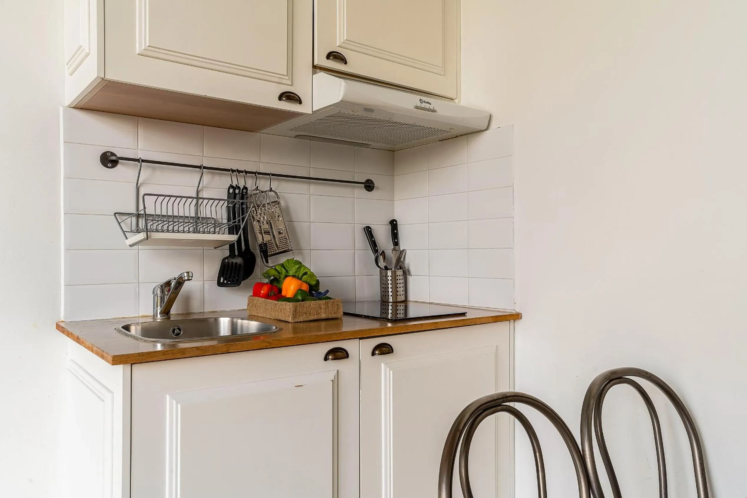 Kitchen or kitchenette in Casa Gracia Apartments