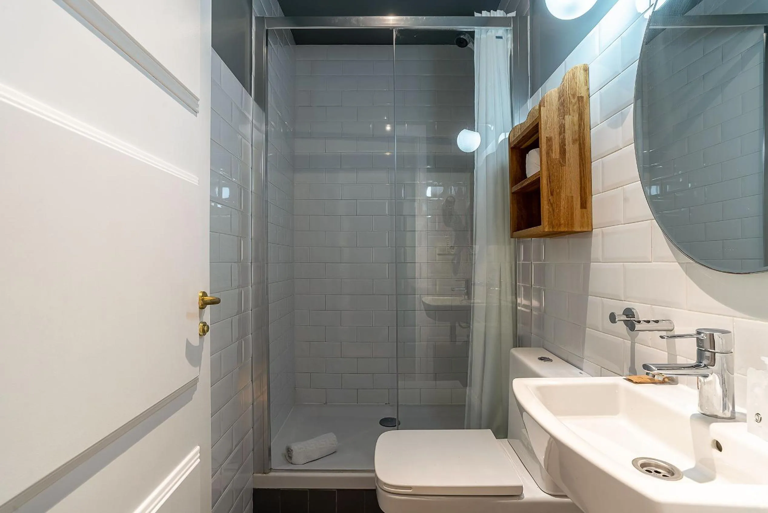 Shower in Casa Gracia Apartments