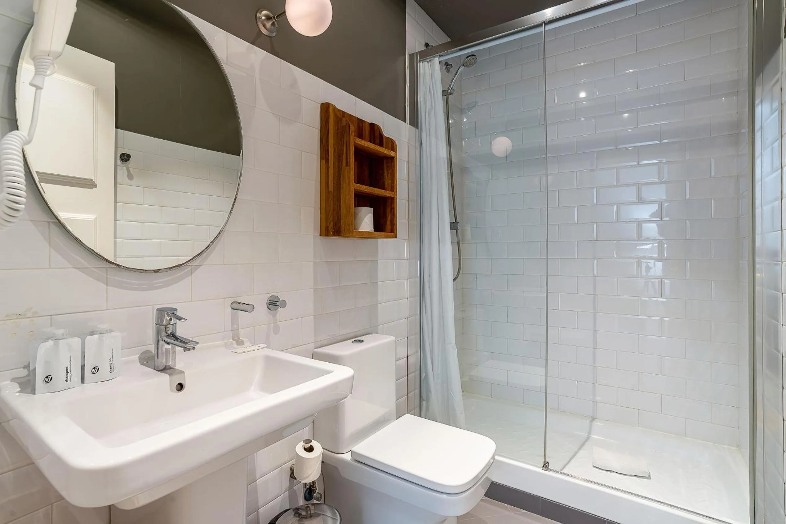 Shower in Casa Gracia Apartments