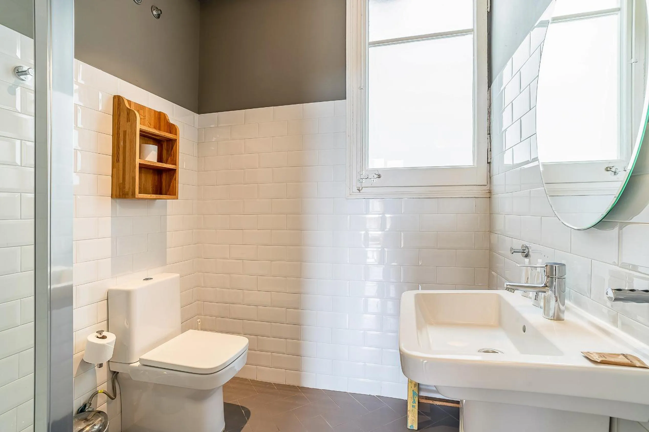 Shower in Casa Gracia Apartments