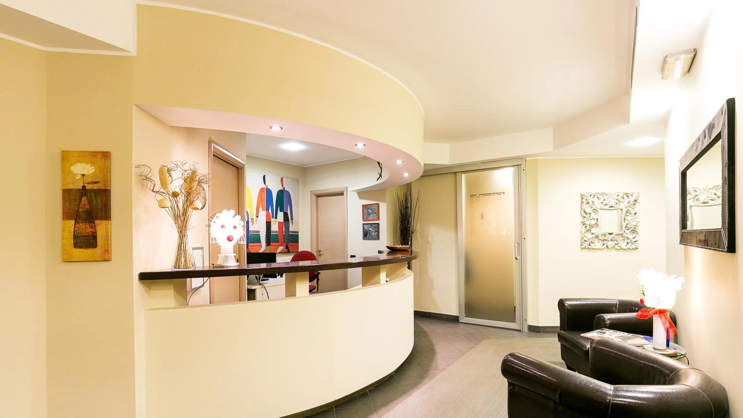 Lobby or reception in Hotel Residenza Gra 21