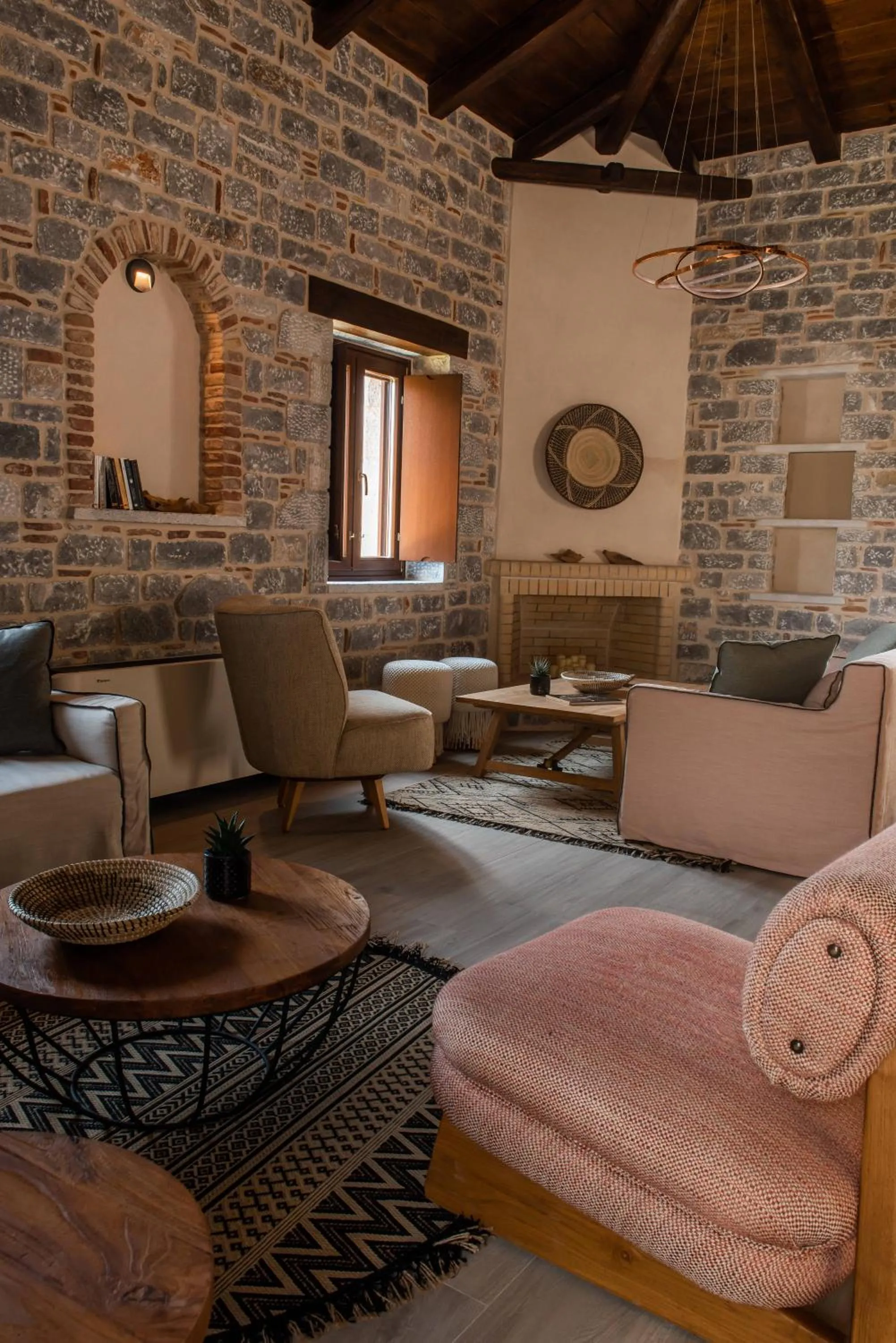 Living room in Manifest Boutique Hotel