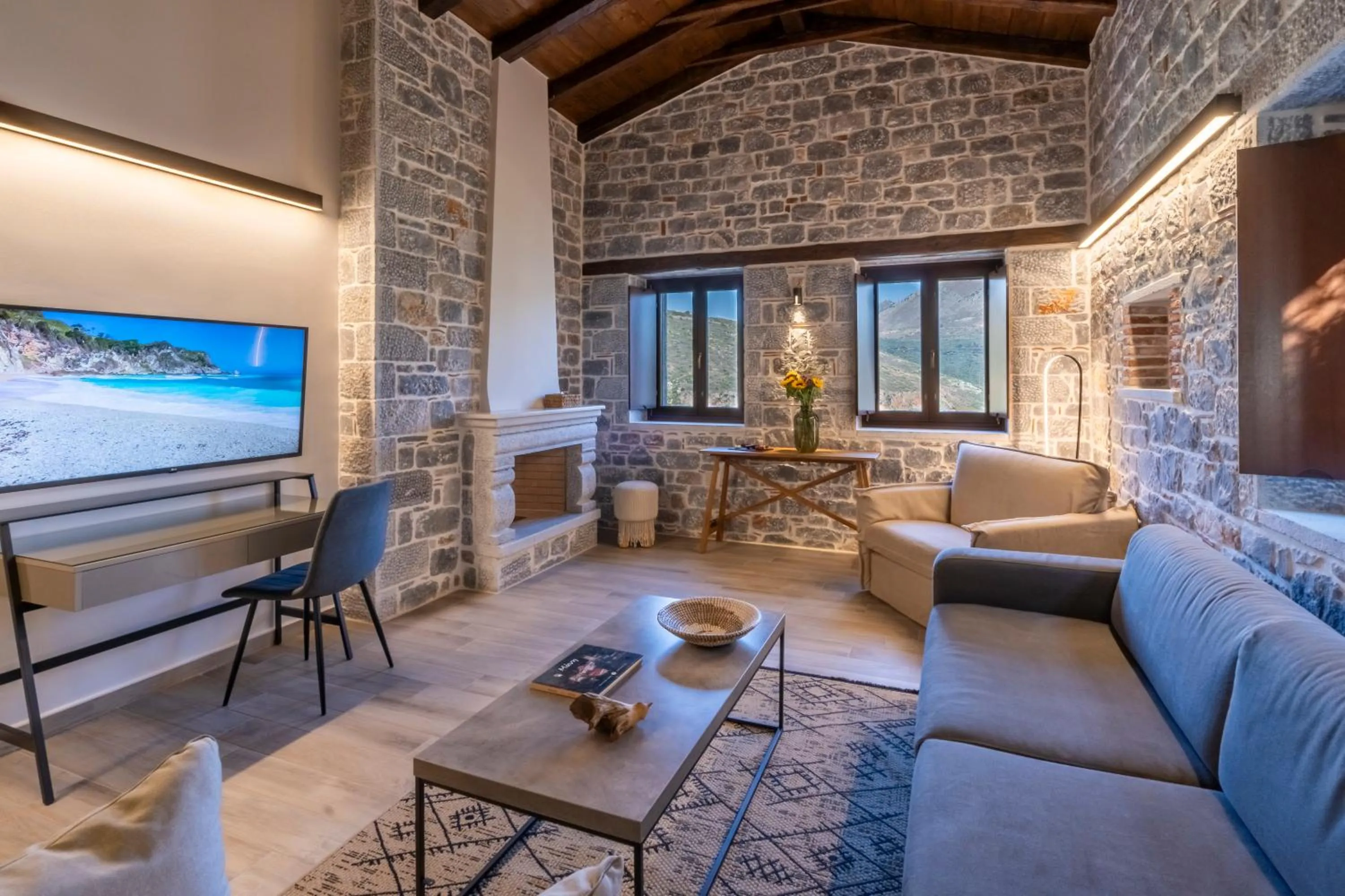 Living room in Manifest Boutique Hotel