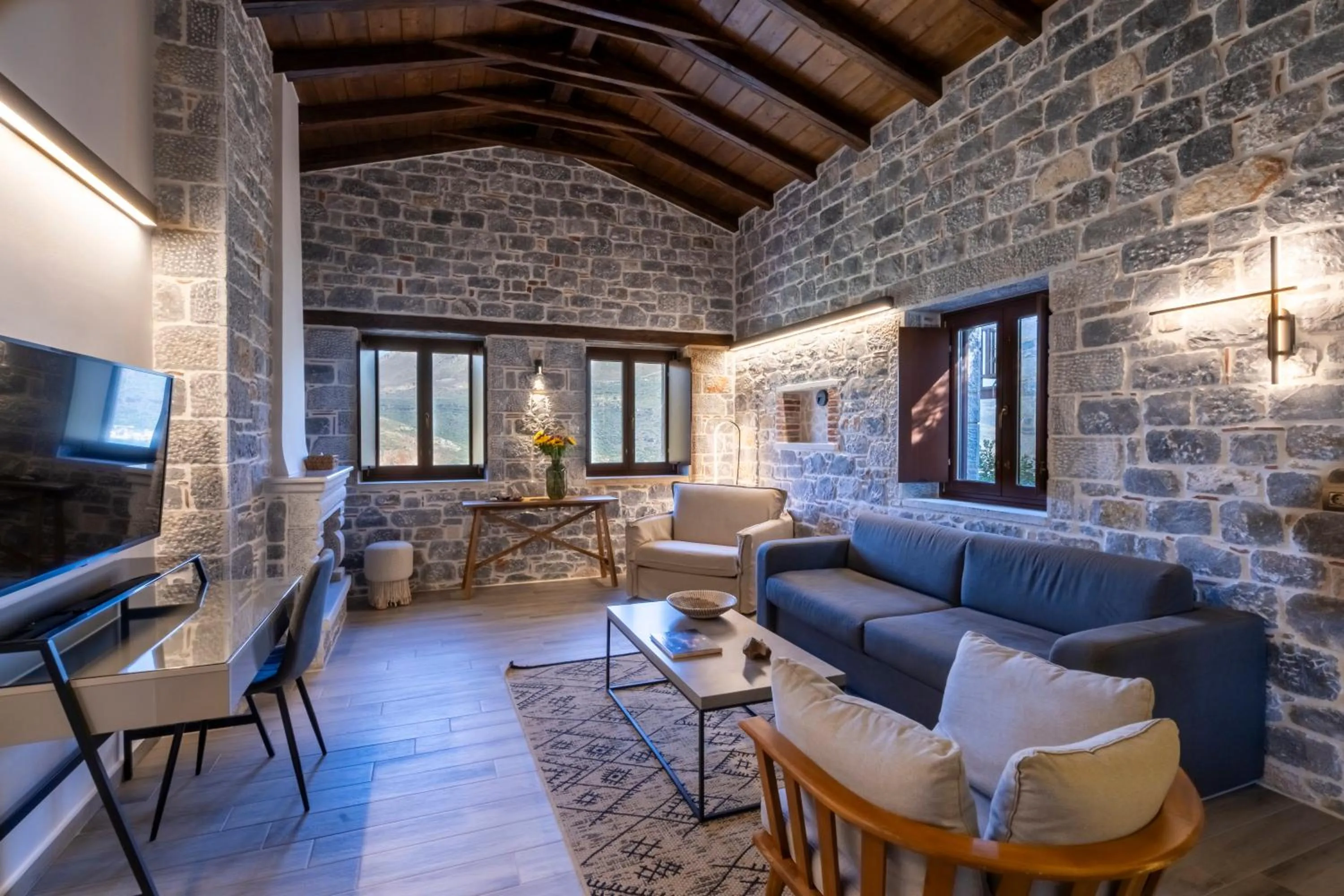 Living room in Manifest Boutique Hotel