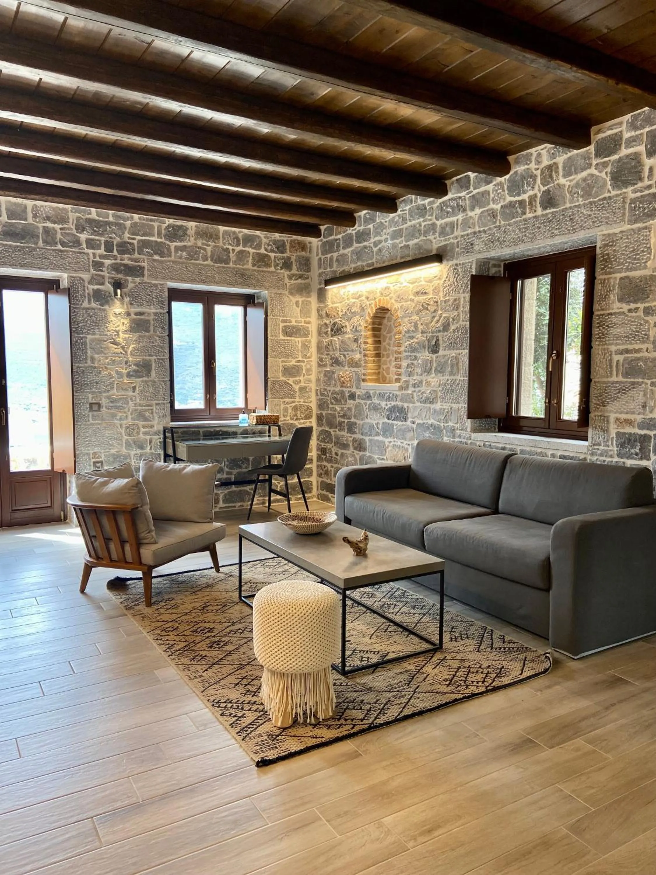 Living room in Manifest Boutique Hotel