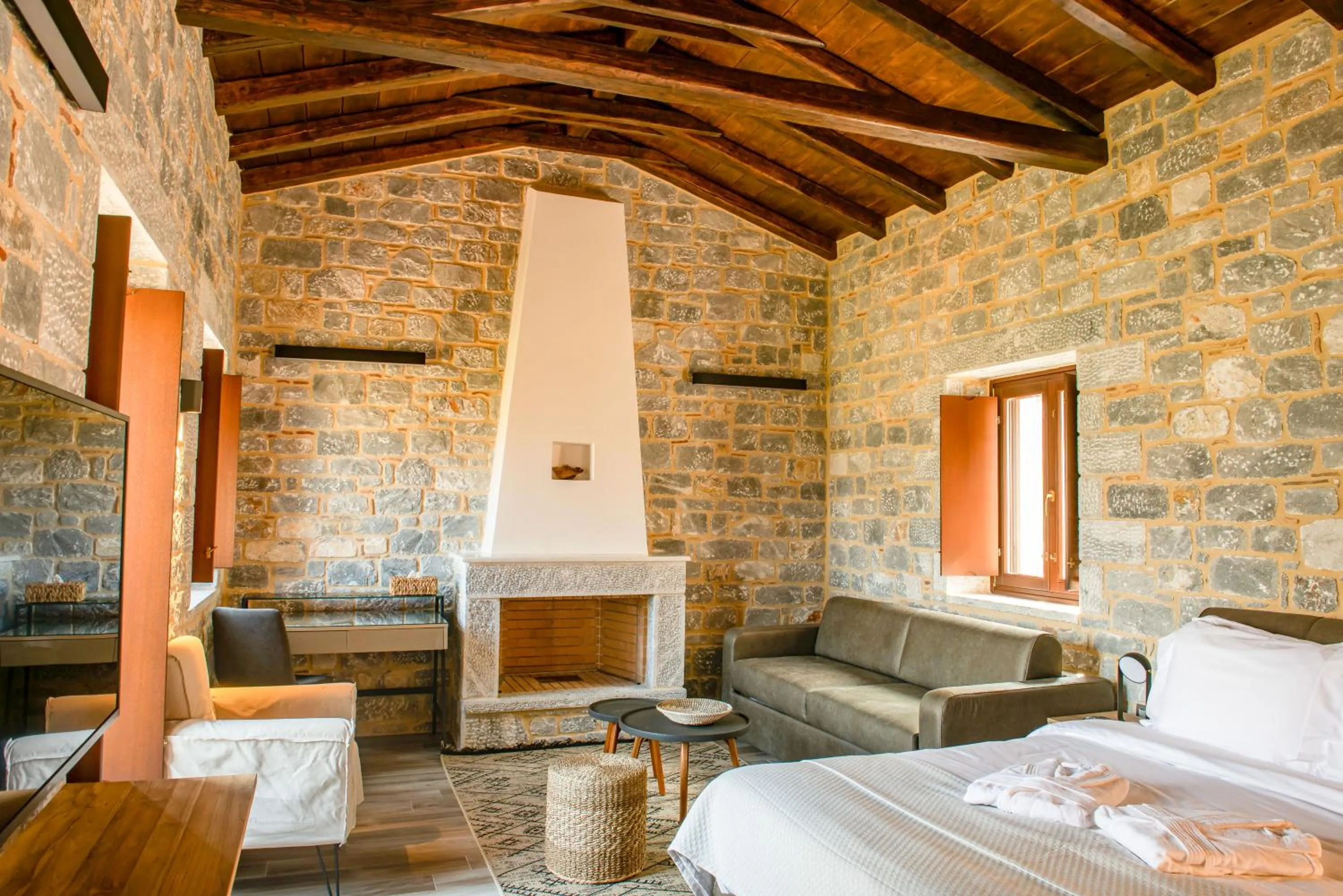 Bed in Manifest Boutique Hotel