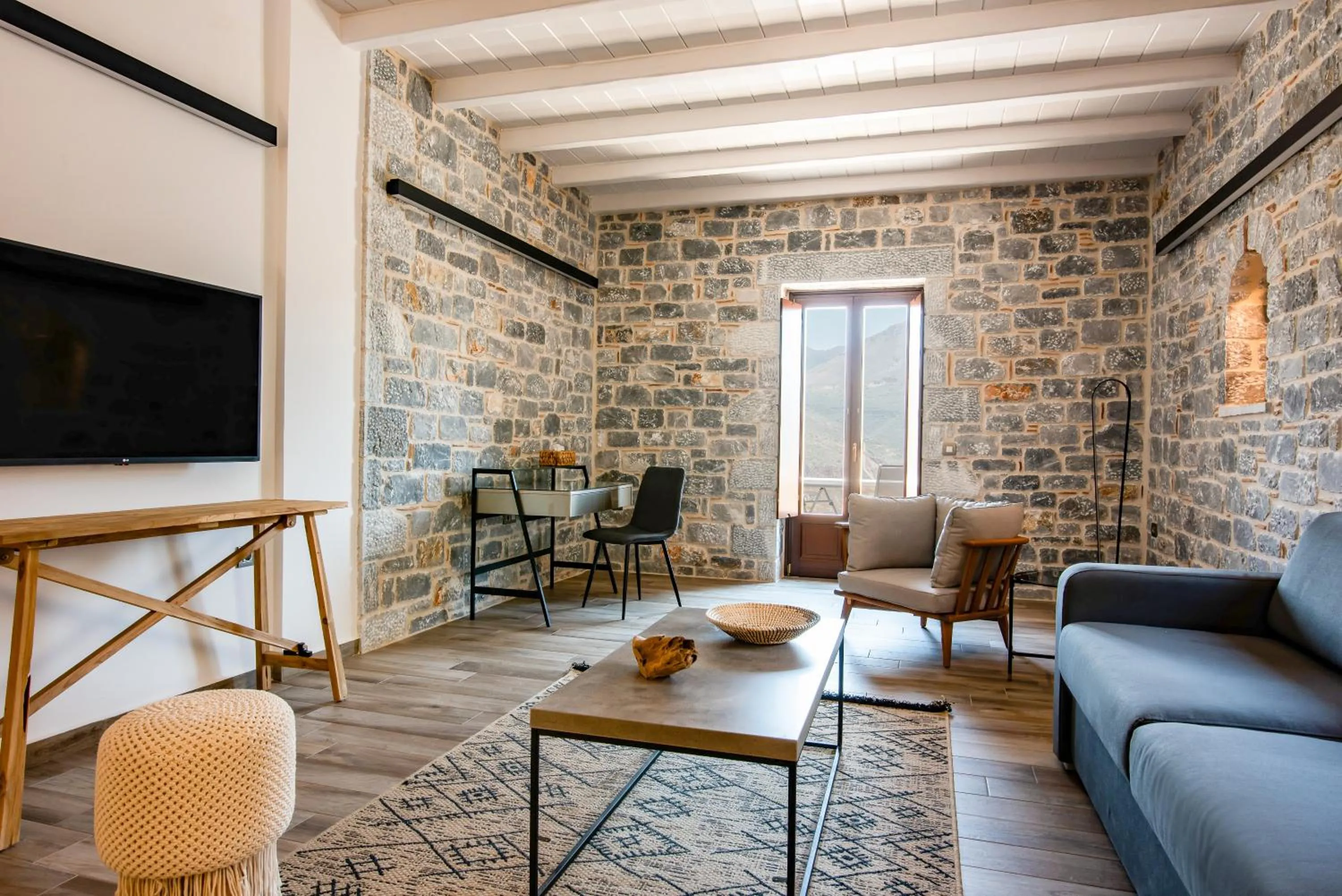 Living room in Manifest Boutique Hotel