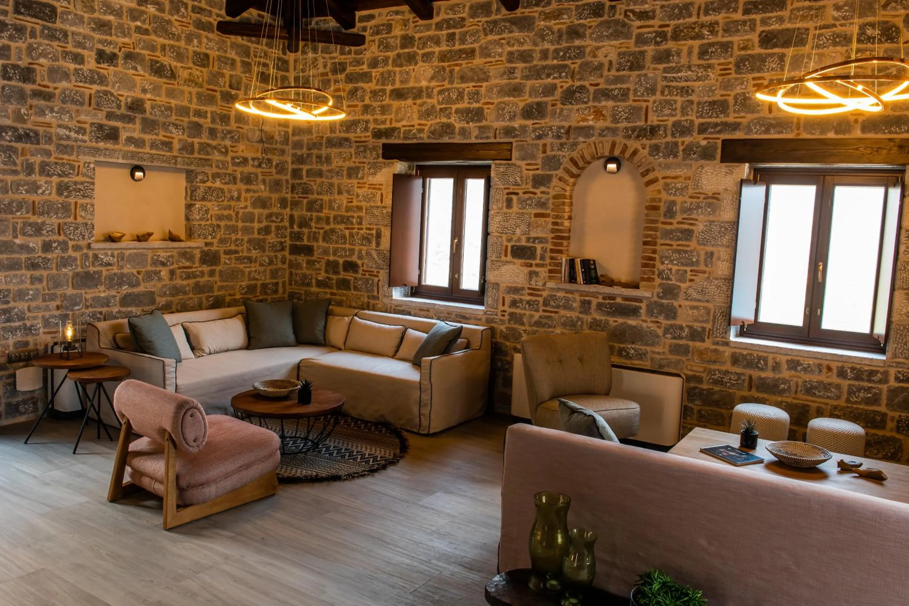 Living room in Manifest Boutique Hotel