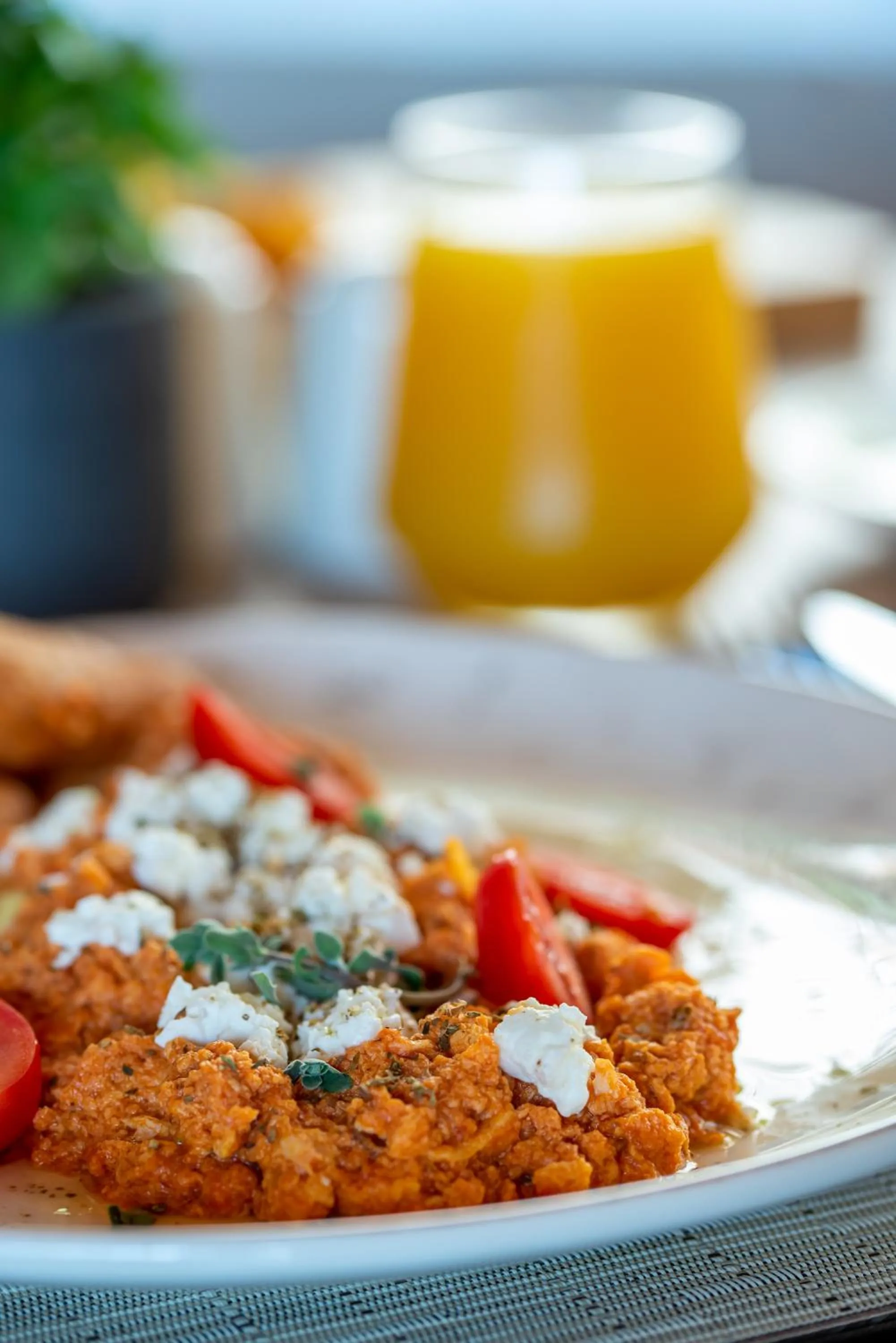 Buffet breakfast in Manifest Boutique Hotel