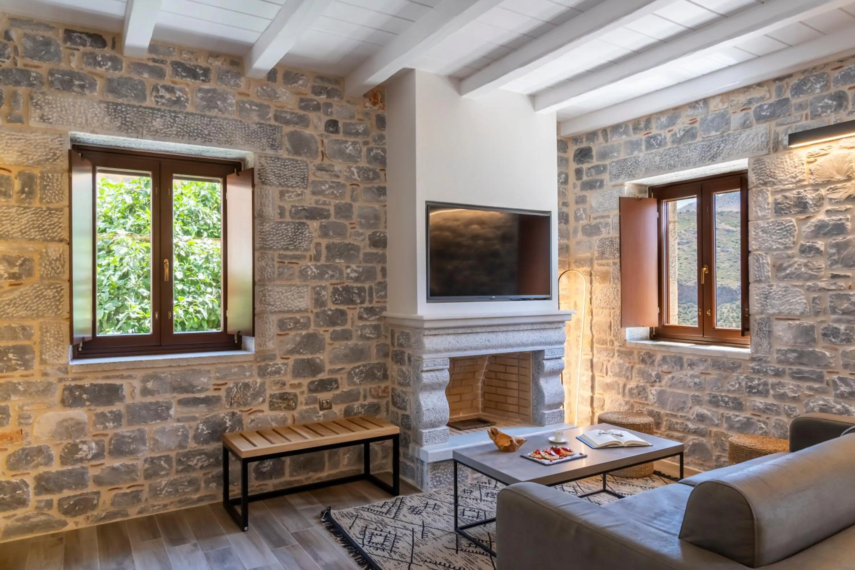 Living room in Manifest Boutique Hotel