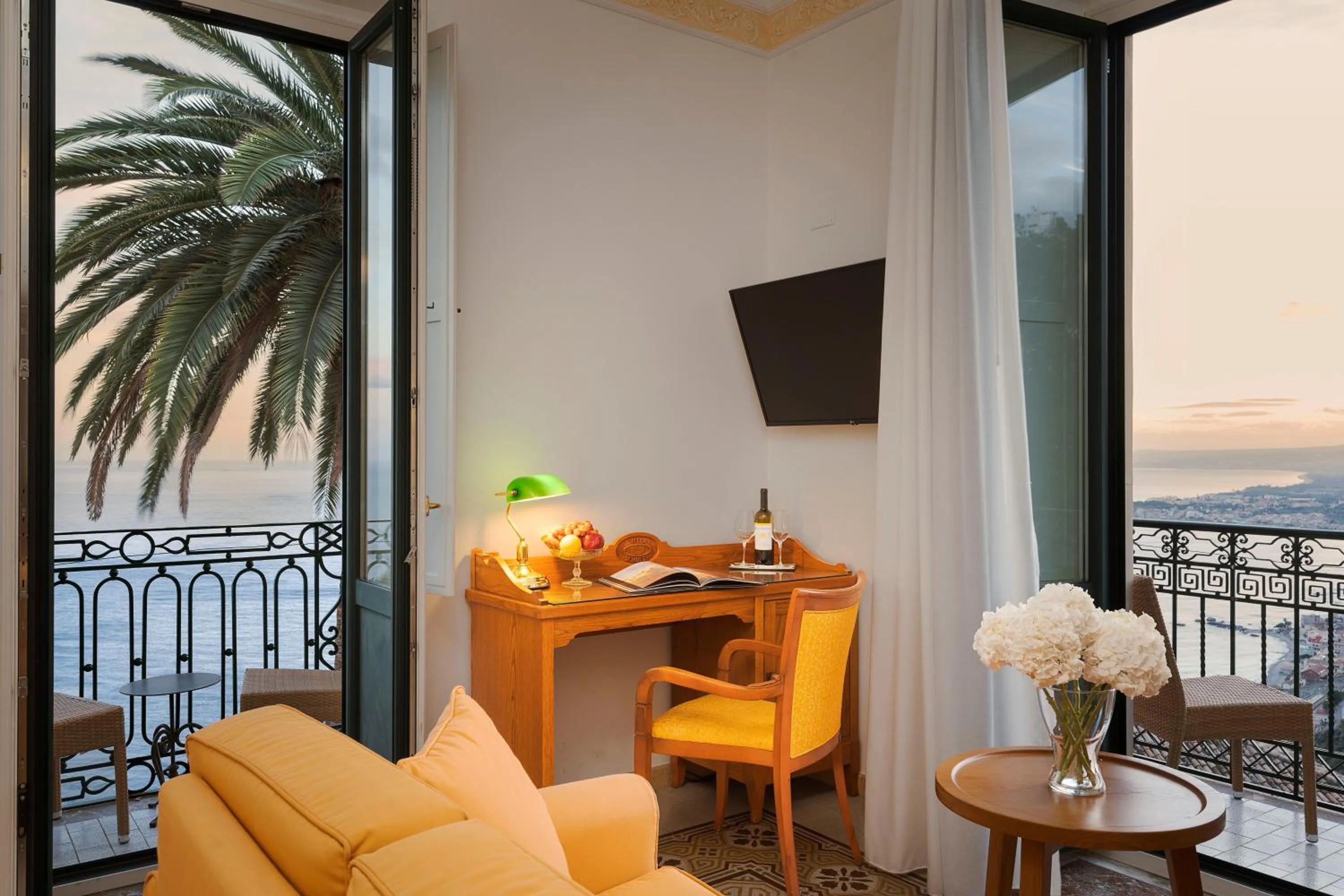 Balcony/Terrace in Hotel Villa Schuler