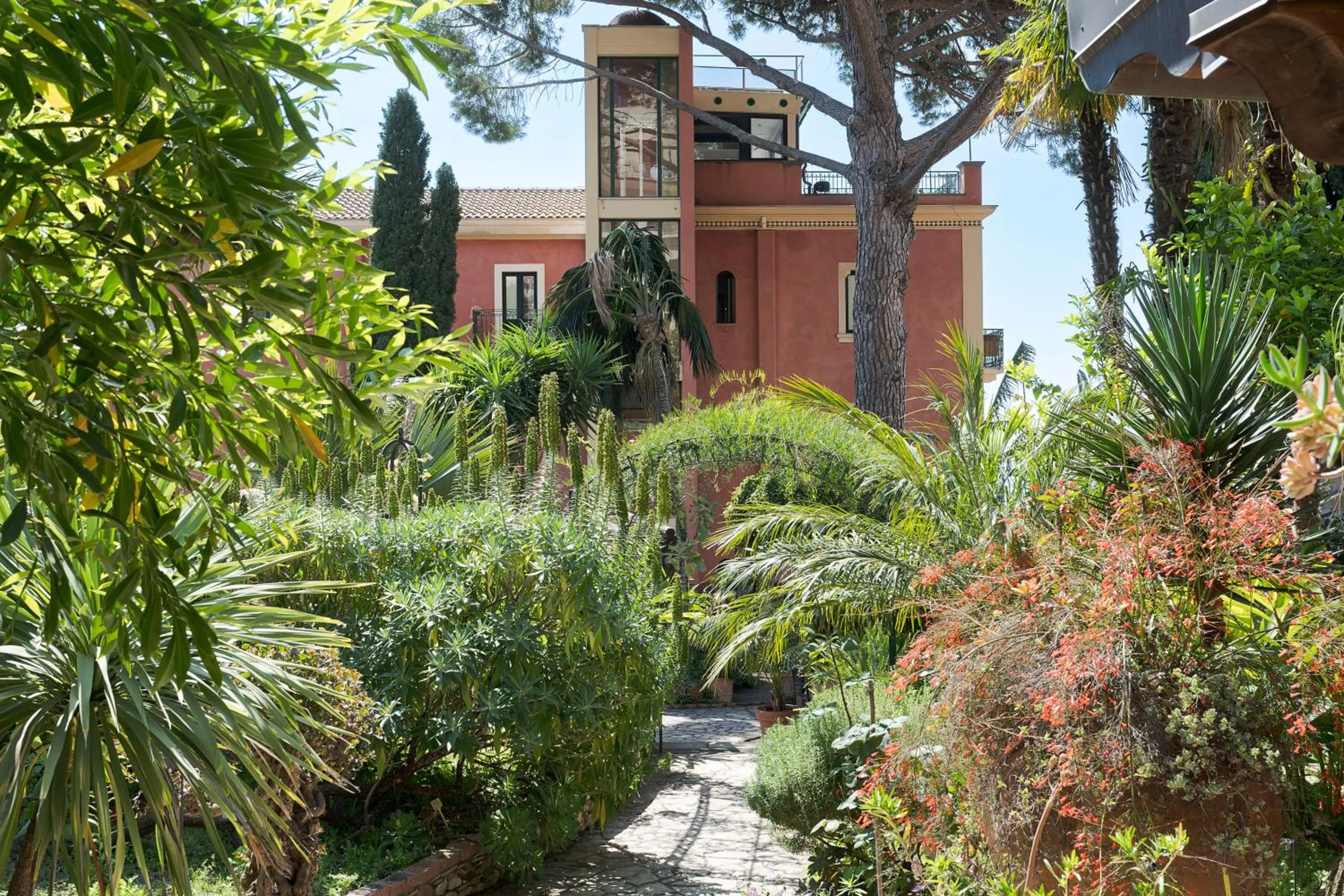 Garden in Hotel Villa Schuler