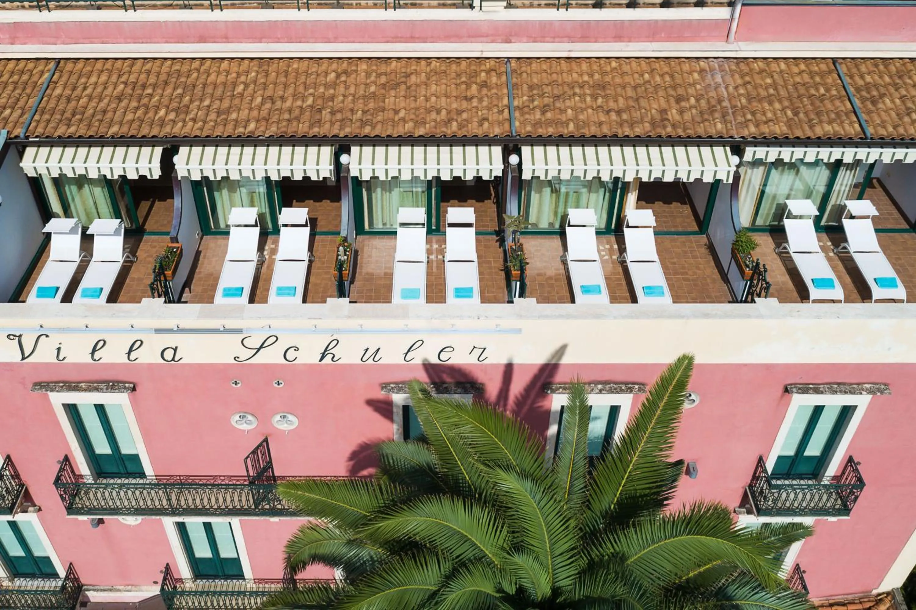 Balcony/Terrace in Hotel Villa Schuler