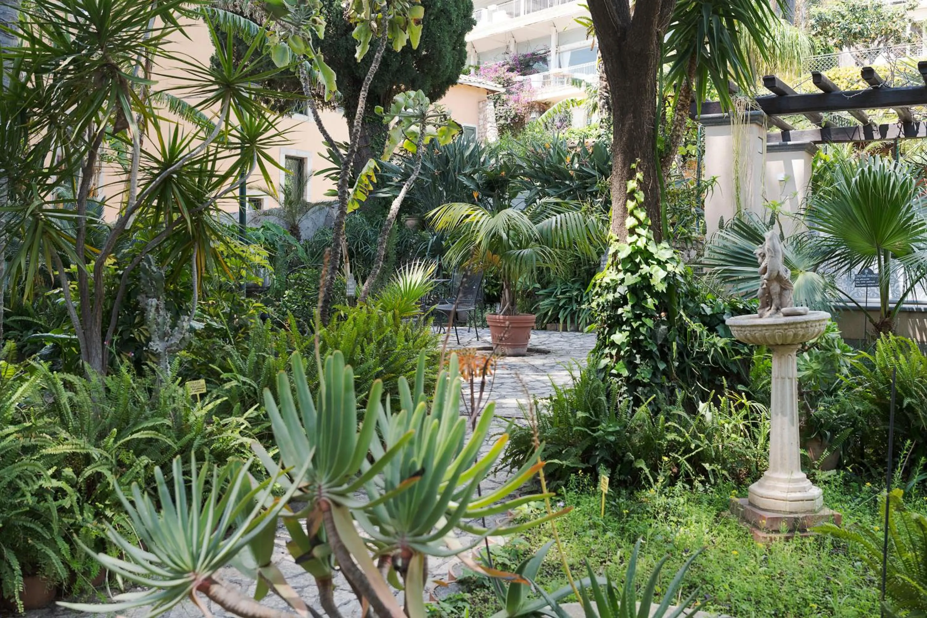 Garden in Hotel Villa Schuler