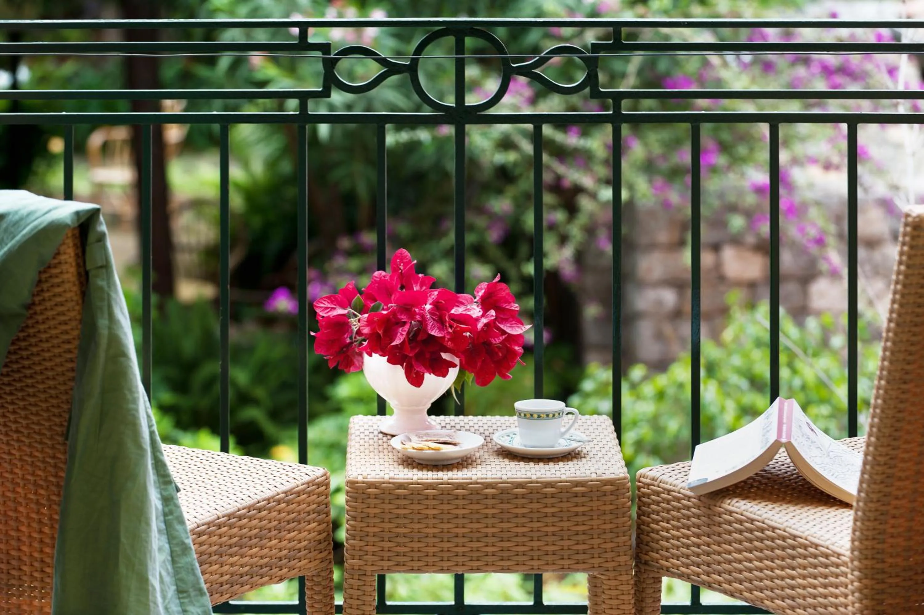 Garden in Hotel Villa Schuler