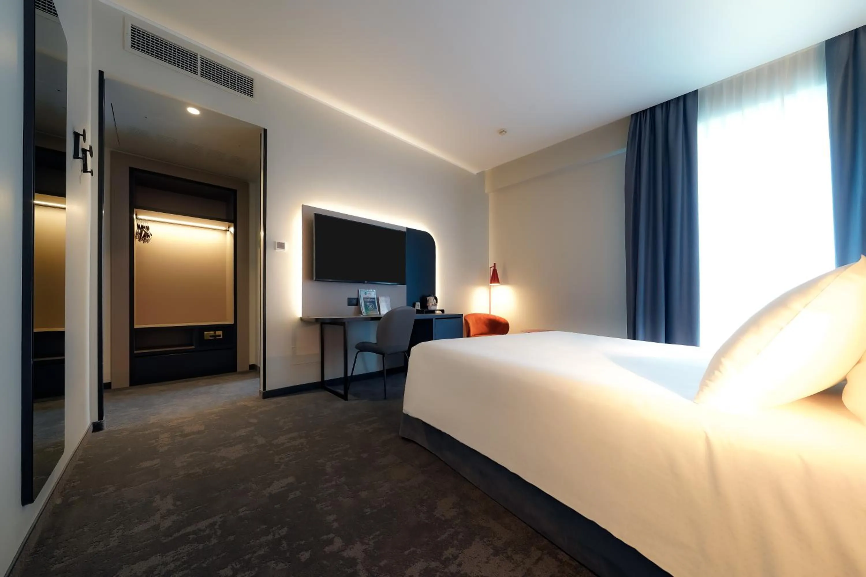 Bed in Mercure Bergamo Centro Palazzo Dolci