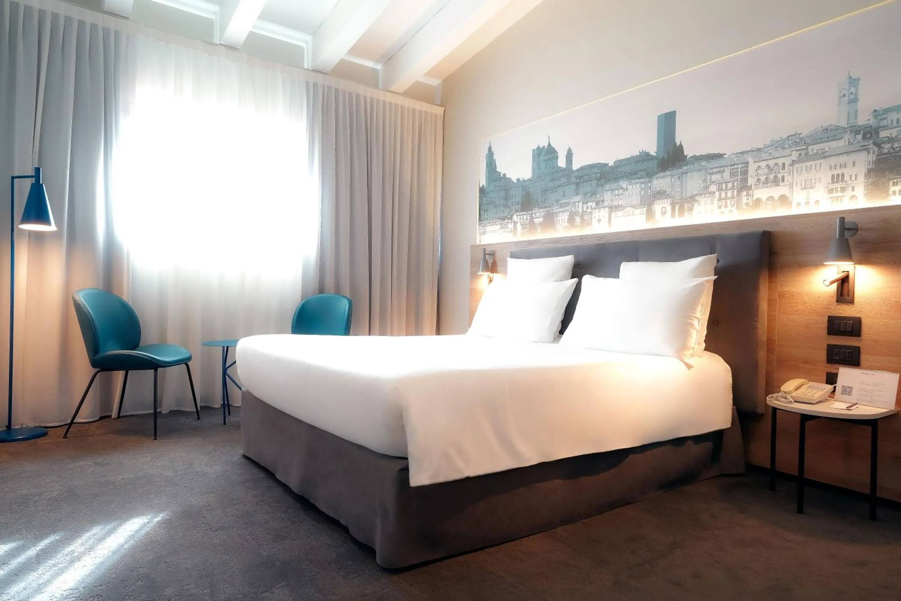 Bed in Mercure Bergamo Centro Palazzo Dolci