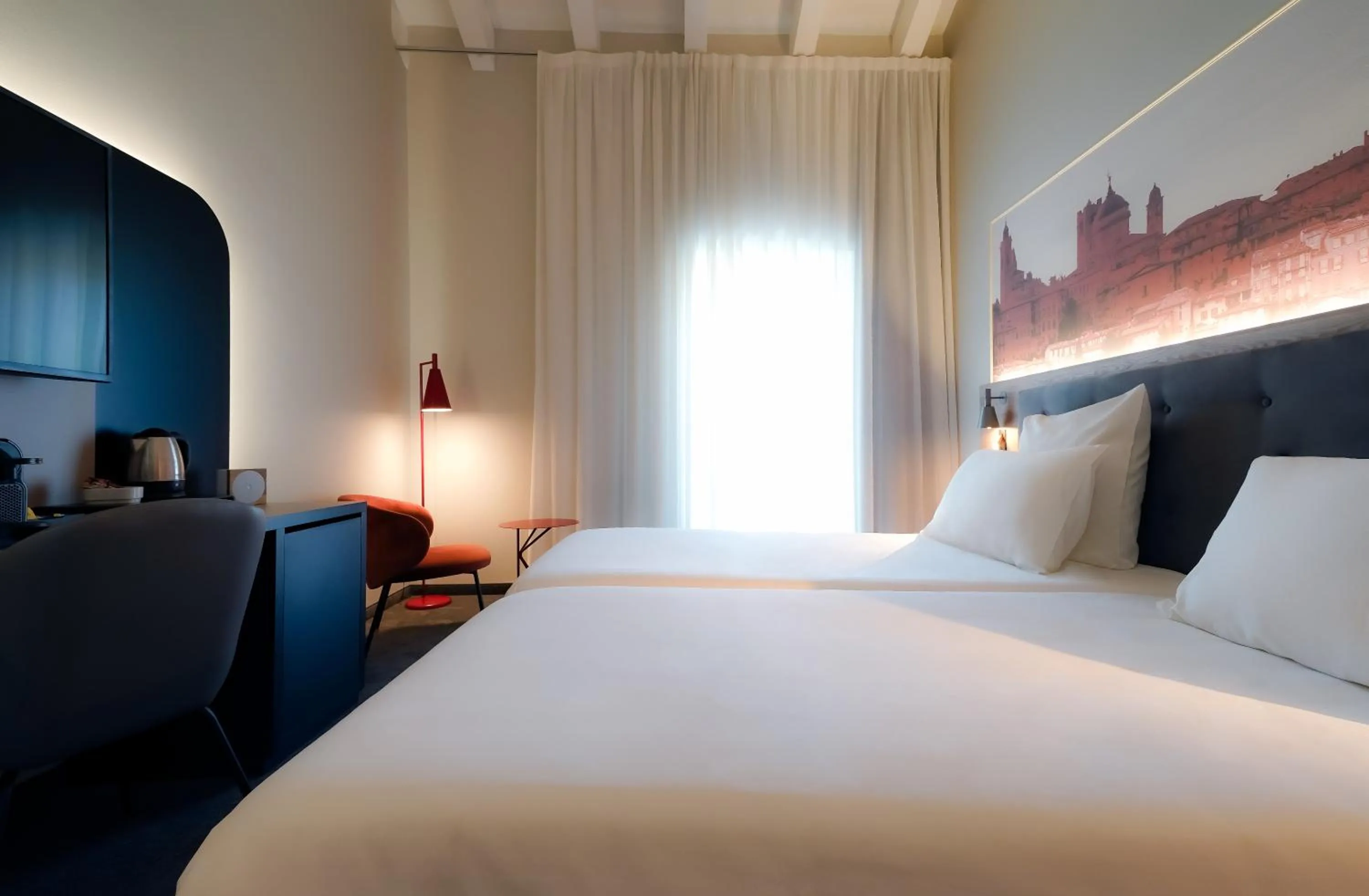 Bed in Mercure Bergamo Centro Palazzo Dolci