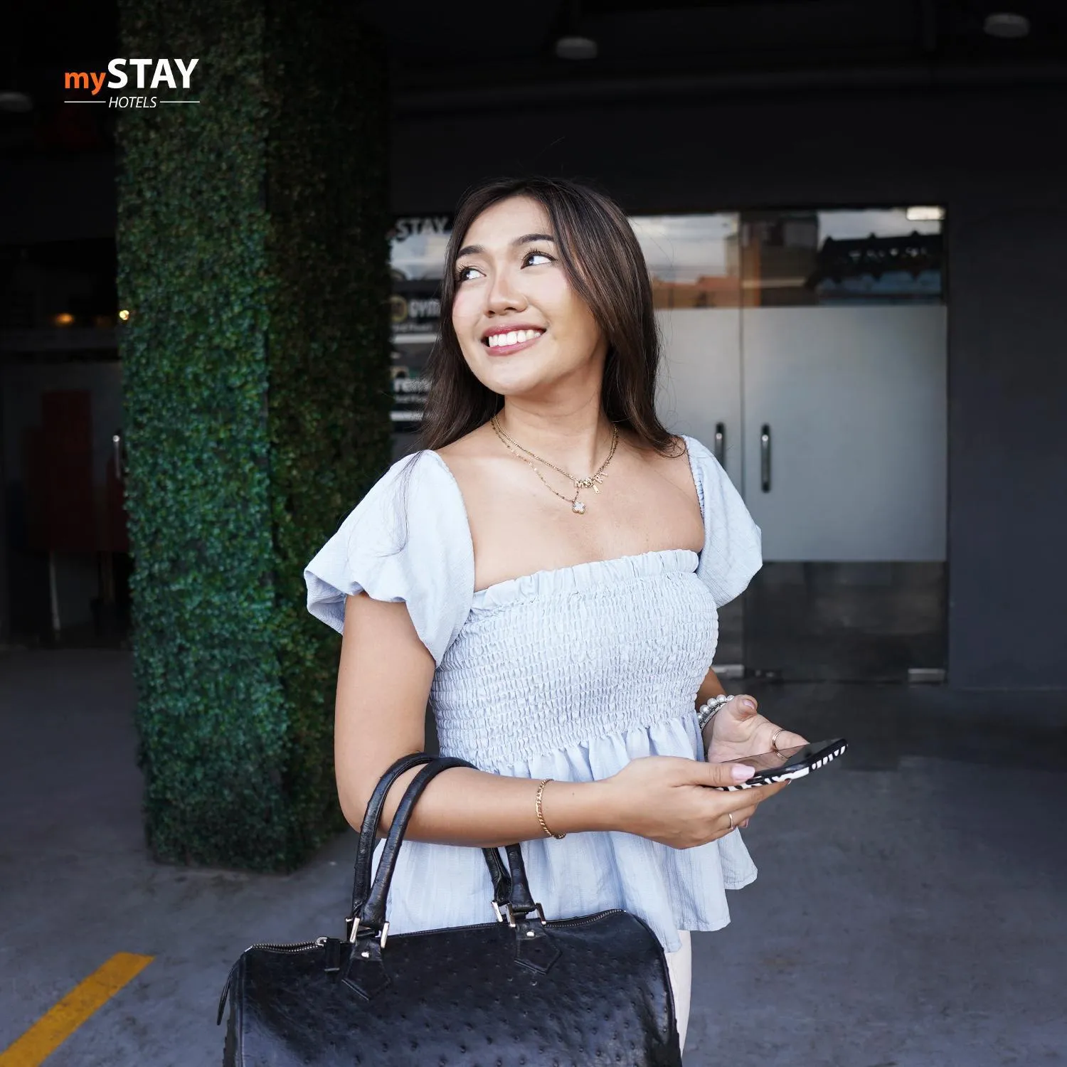 Facade/entrance in mySTAY Hotel BGC East