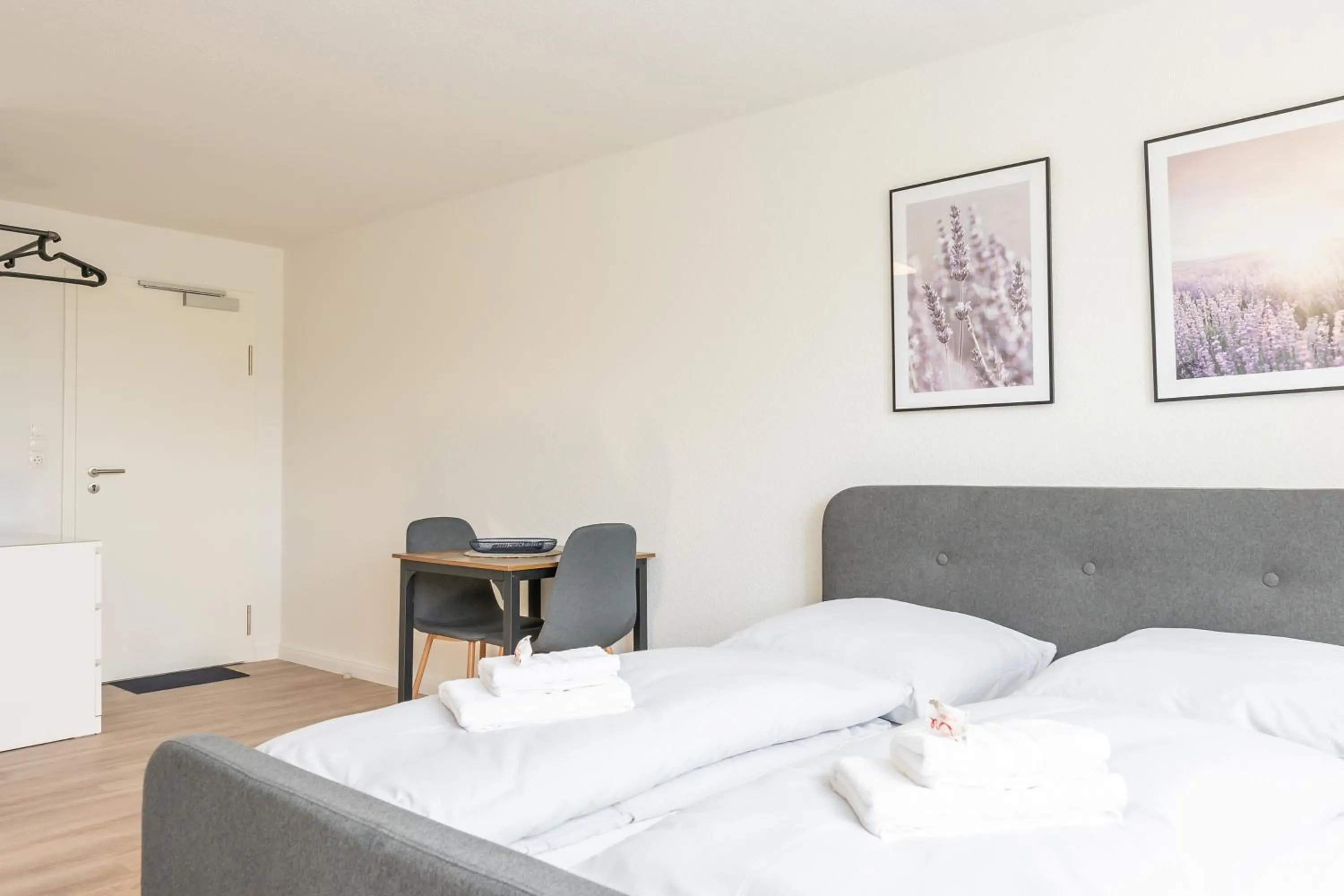 Bed in Landschaftliches Haus