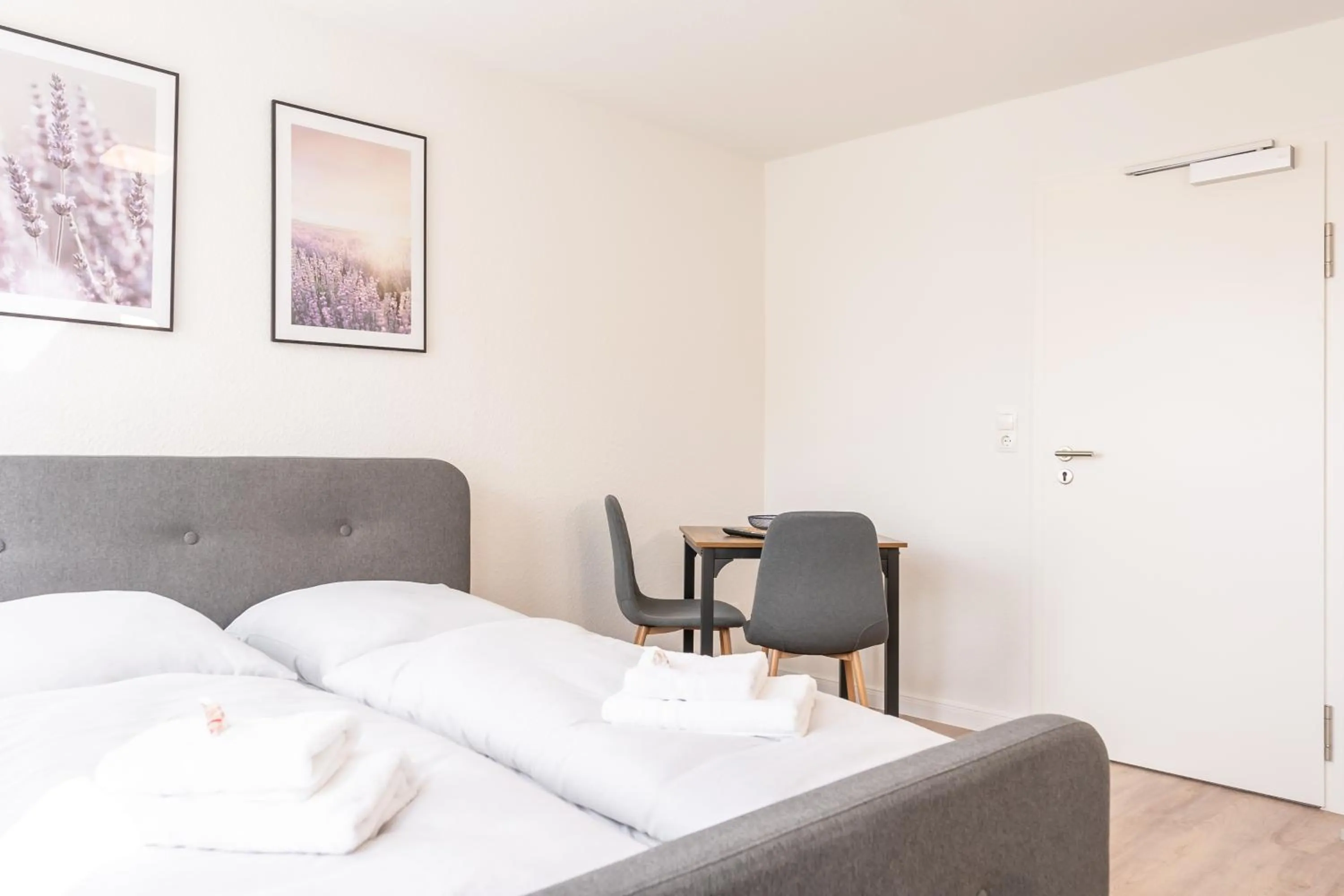 Bed in Landschaftliches Haus