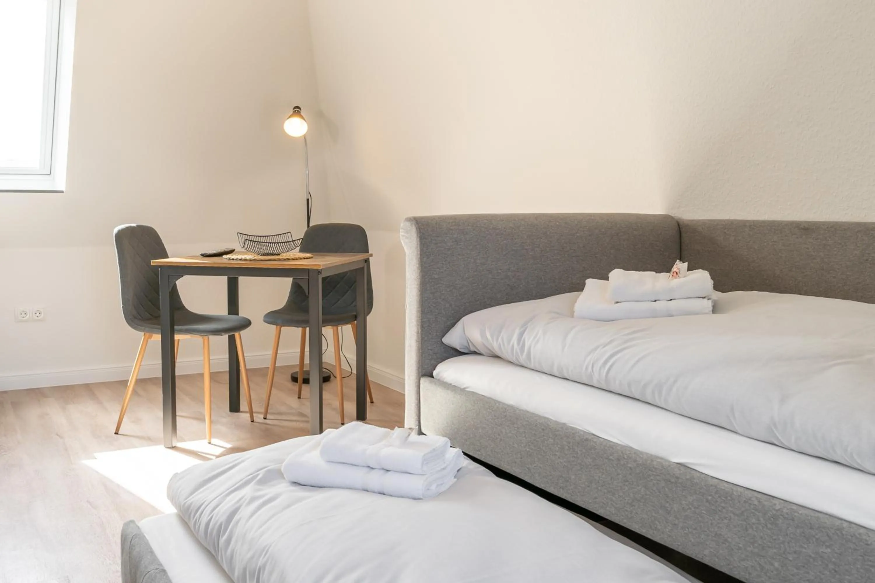 Bed in Landschaftliches Haus