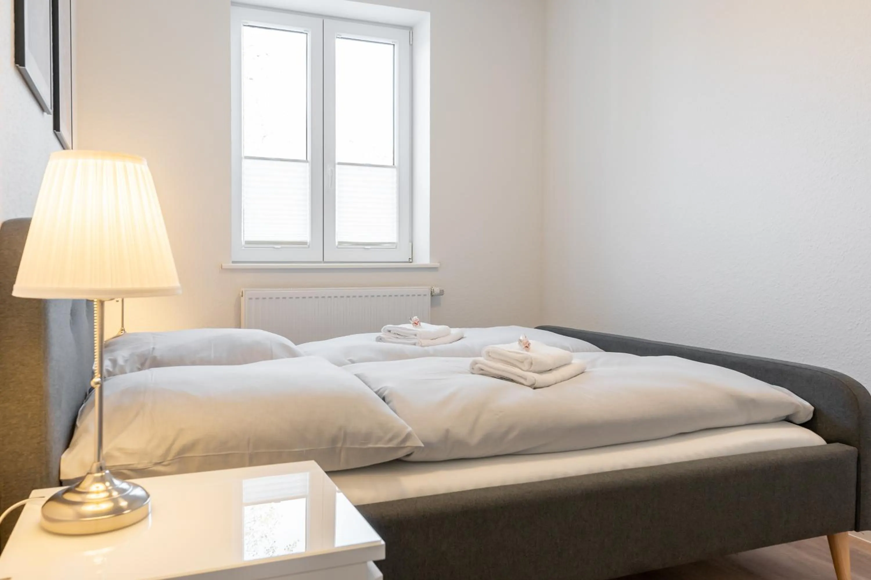 Bed in Landschaftliches Haus