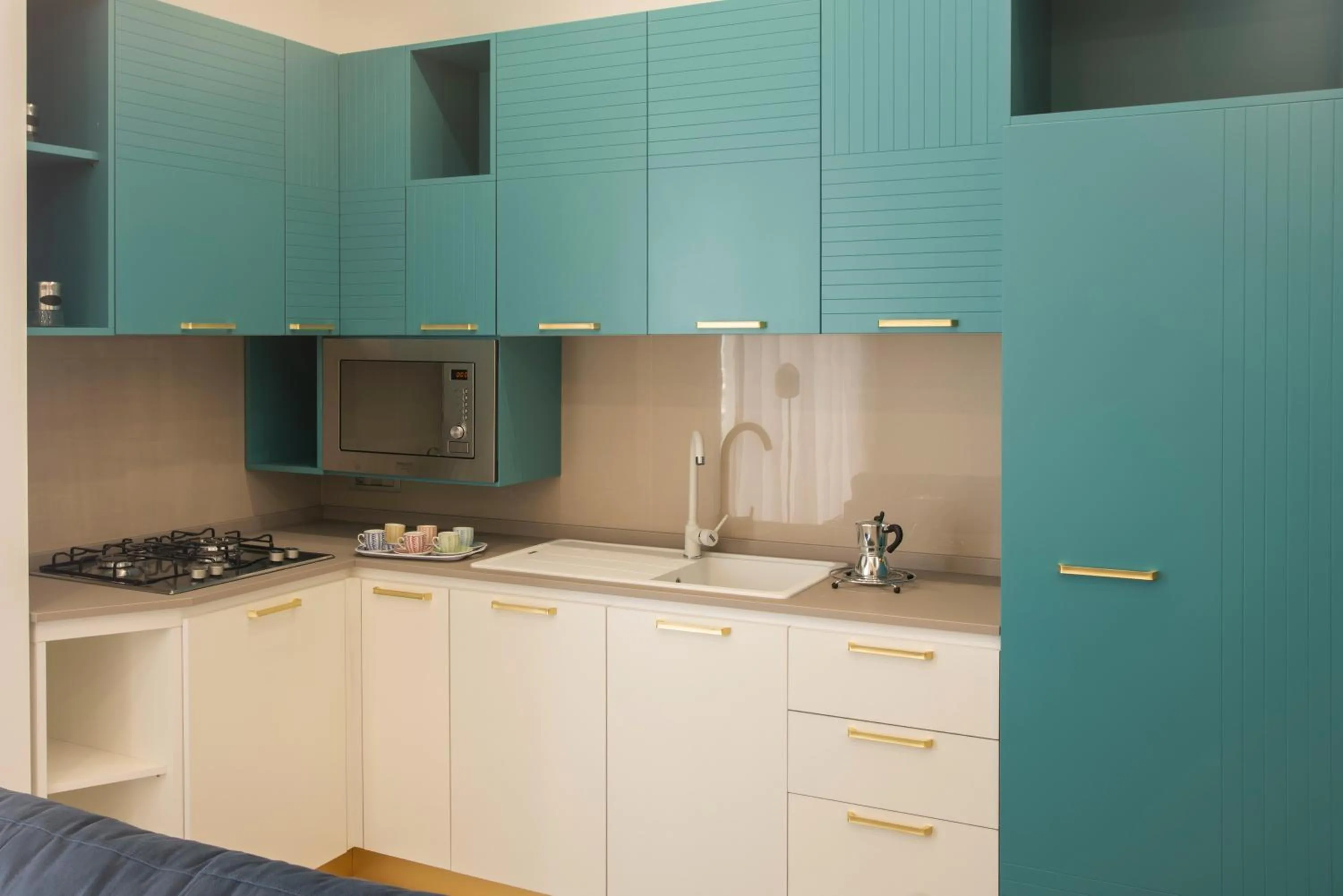 Kitchen or kitchenette in Charme en Bleu